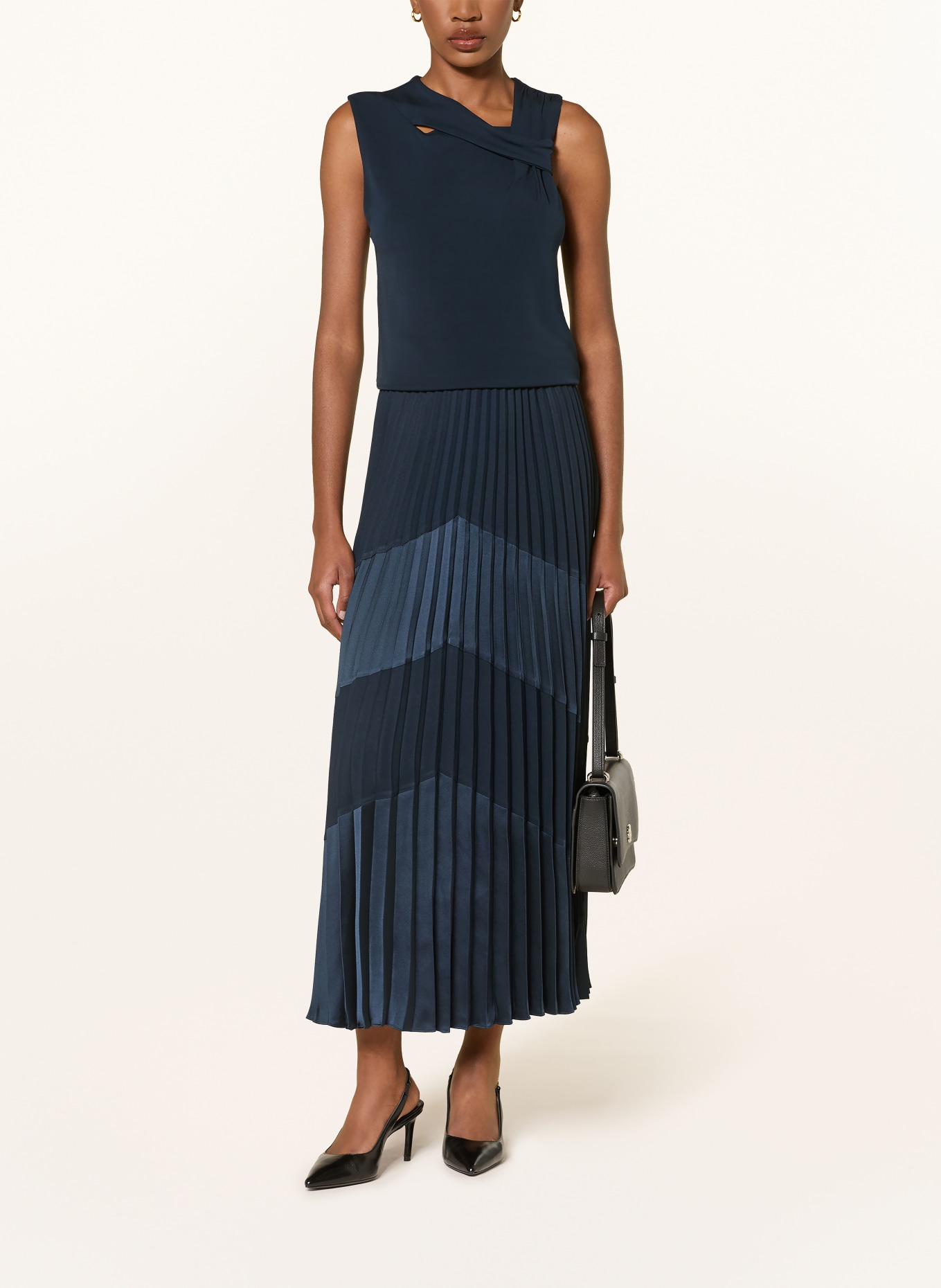BOSS Top EPUETE: DUNKELBLAU