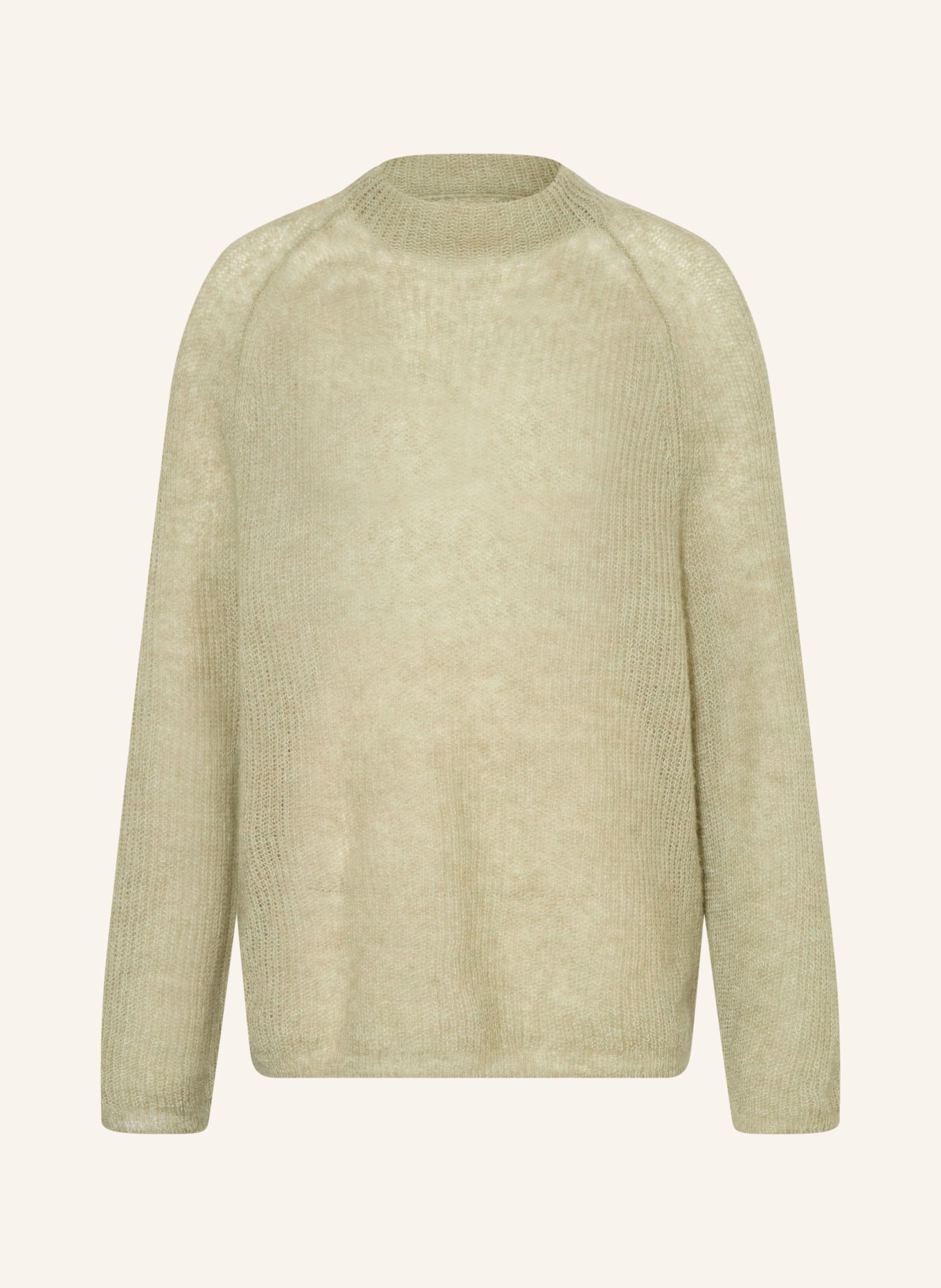 BOSS Pullover FEWENA mit Alpaka: OLIV