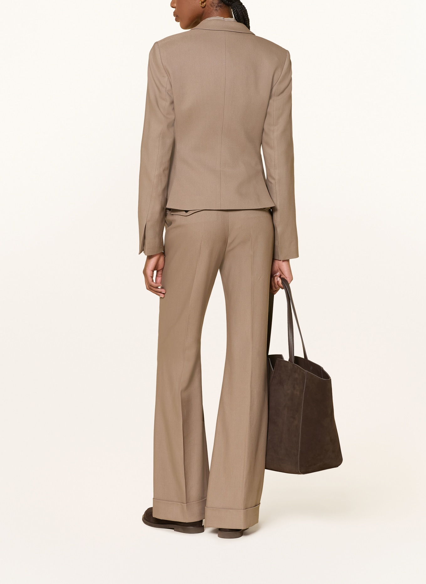 BOSS Pantalon Marlene TALIA: MARRON CLAIR