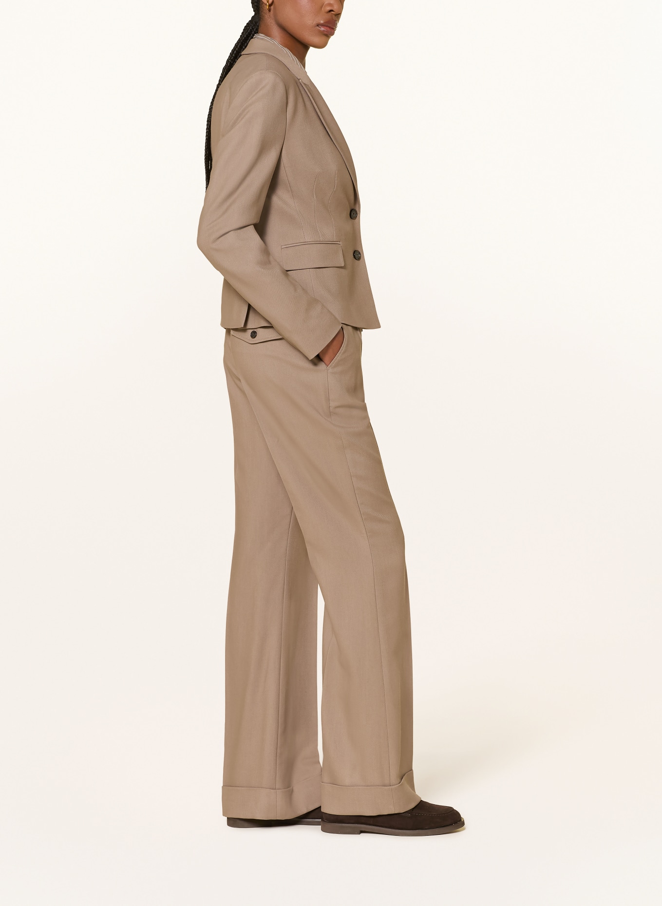 BOSS Pantalon Marlene TALIA: MARRON CLAIR