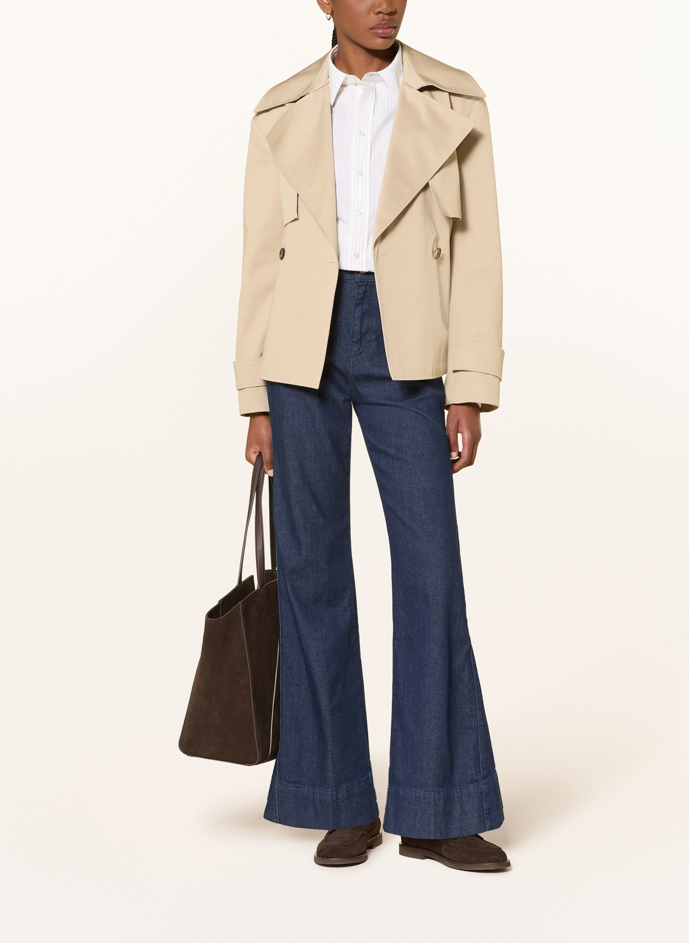 BOSS Trench-Jacke CININA: BEIGE