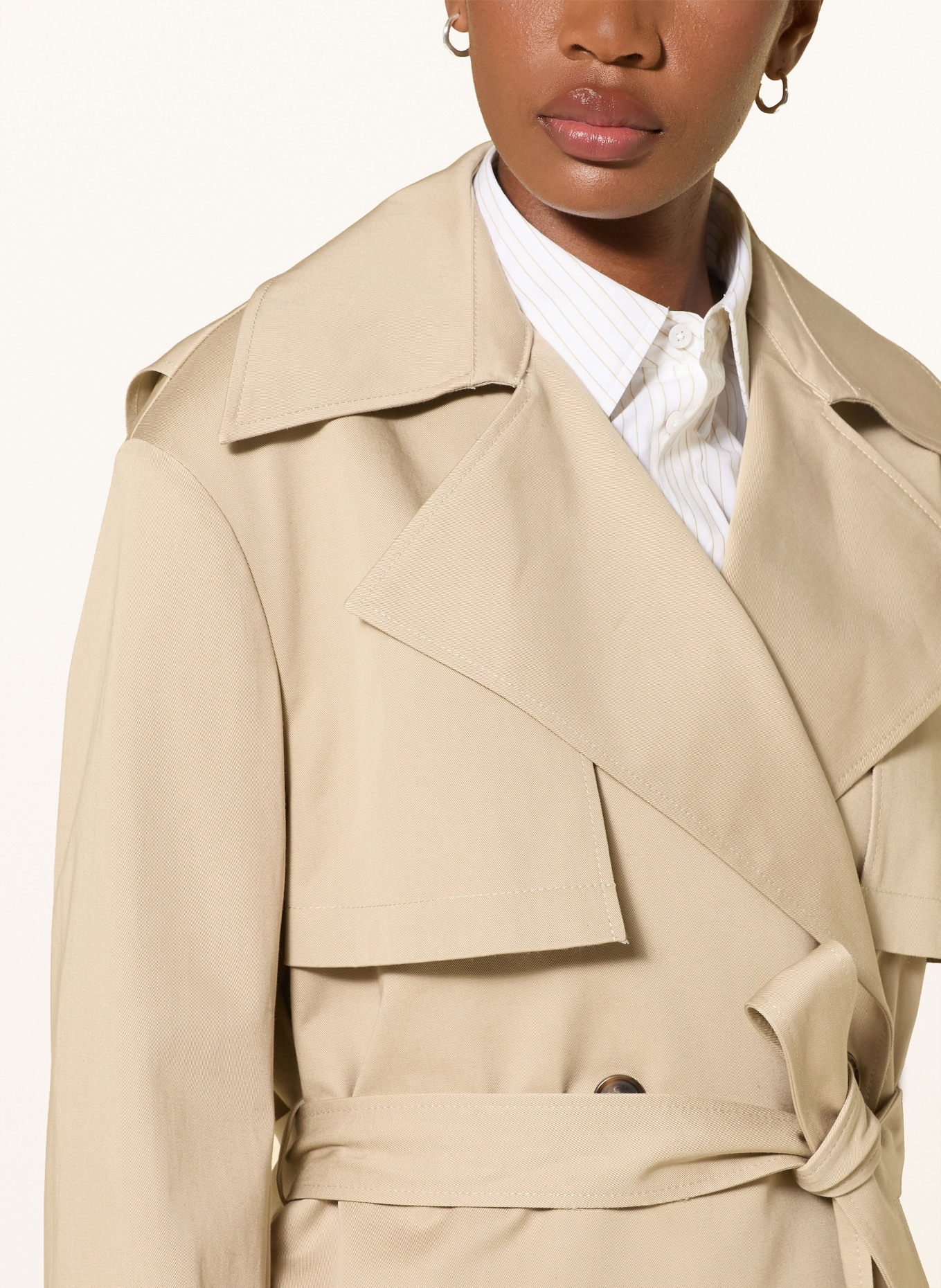 BOSS Trench-Jacke CININA: BEIGE