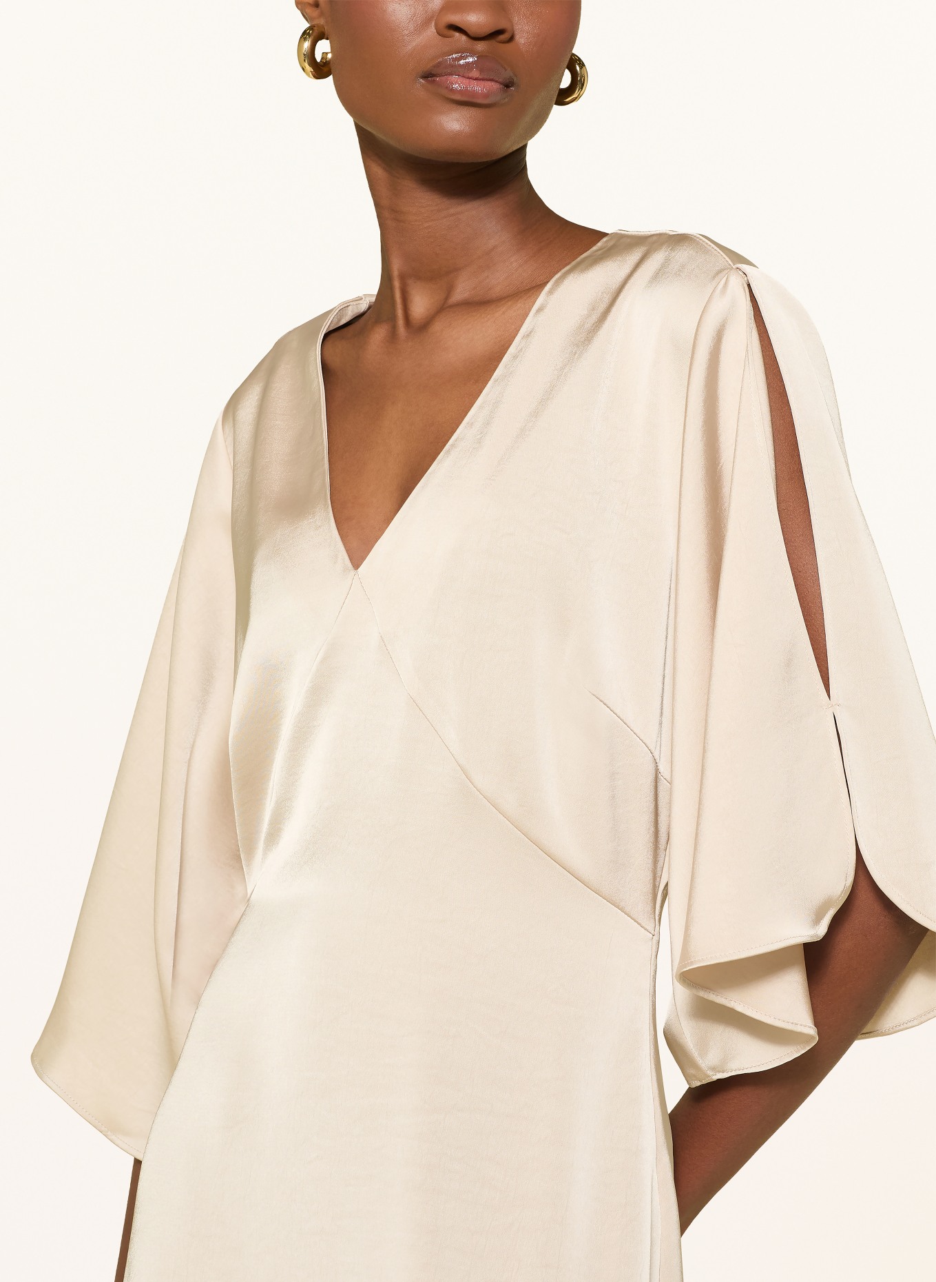 NEO NOIR Satinkleid REMARA: ROSÉ