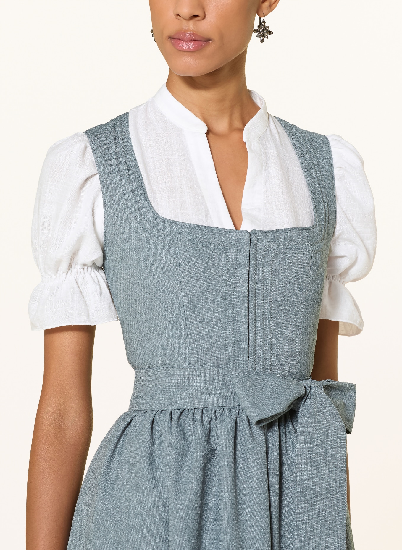 LIMBERRY Dirndlbluse MALVA: WEISS