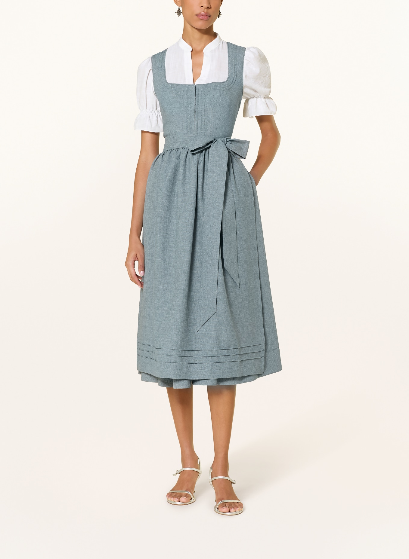 LIMBERRY Dirndlbluse MALVA: WEISS