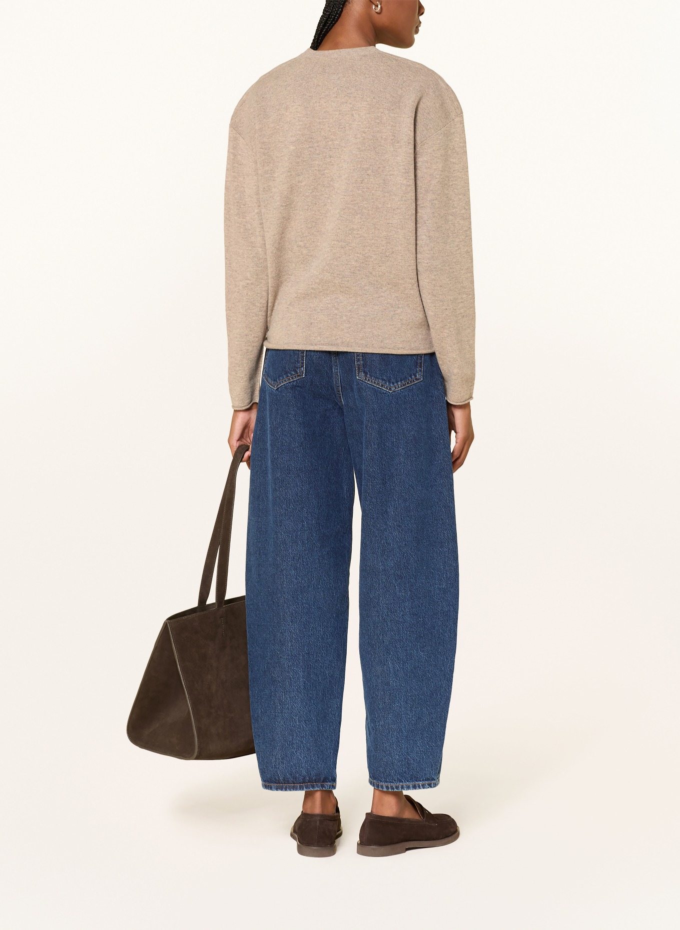 COS Strickjacke: HELLBRAUN