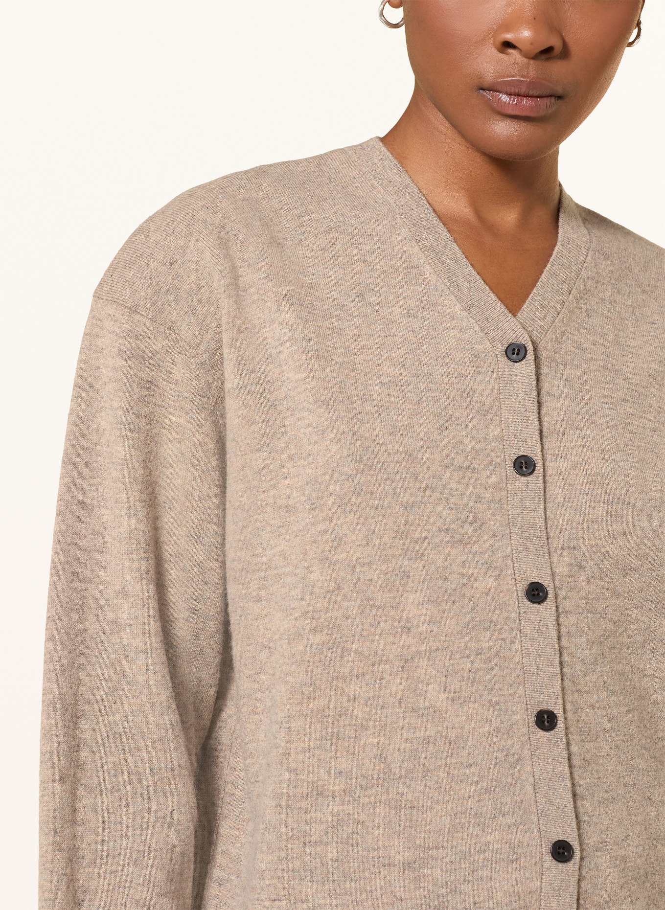 COS Strickjacke: HELLBRAUN