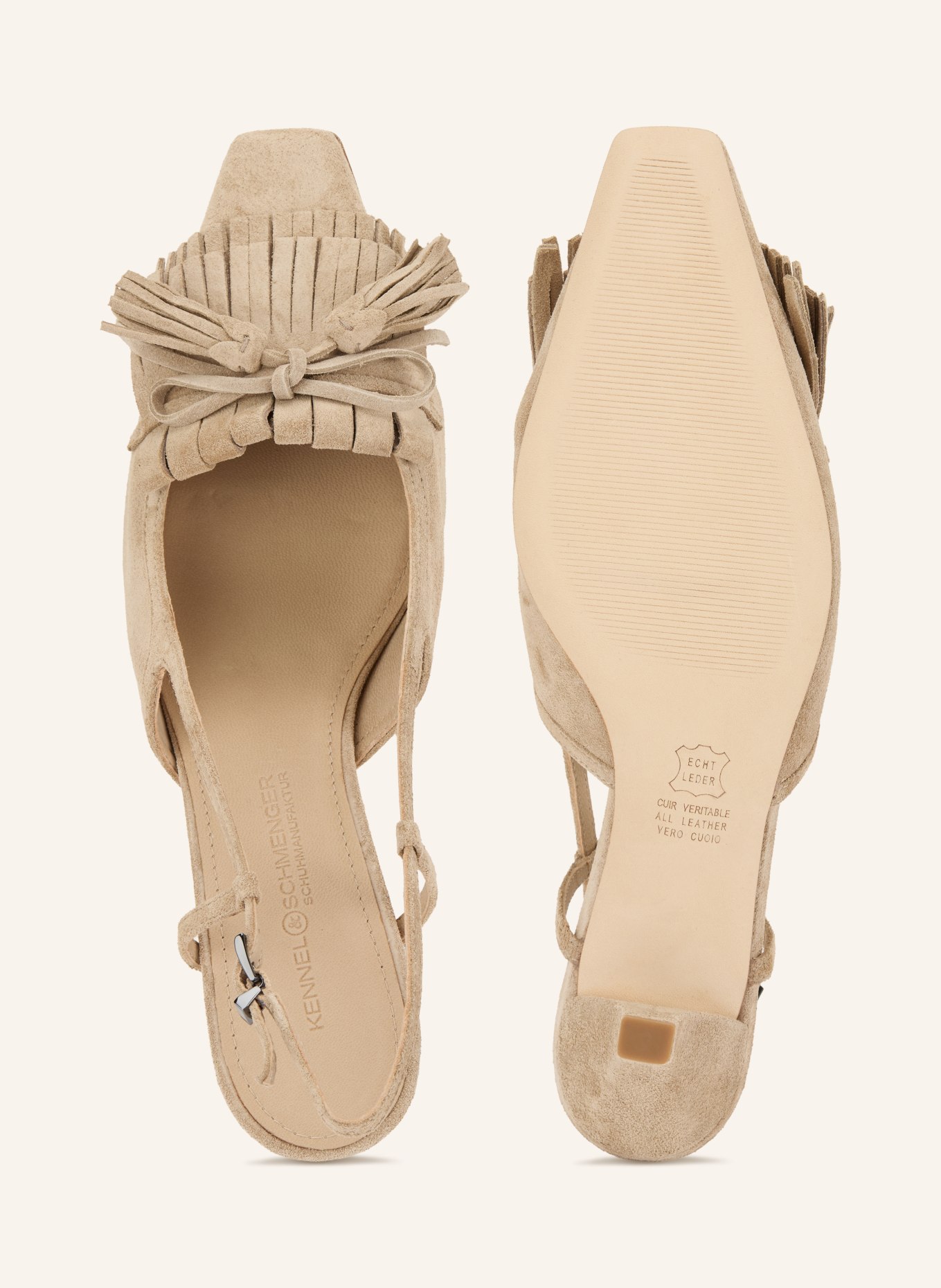 KENNEL & SCHMENGER Slingpumps FRANCA: BEIGE