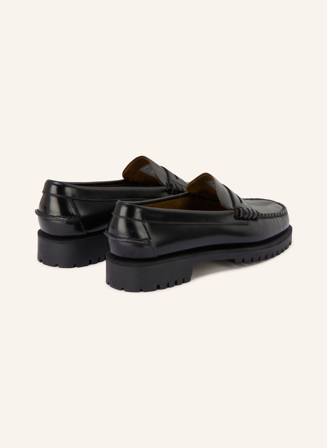 SEBAGO Penny-Loafer DAN LUG: SCHWARZ