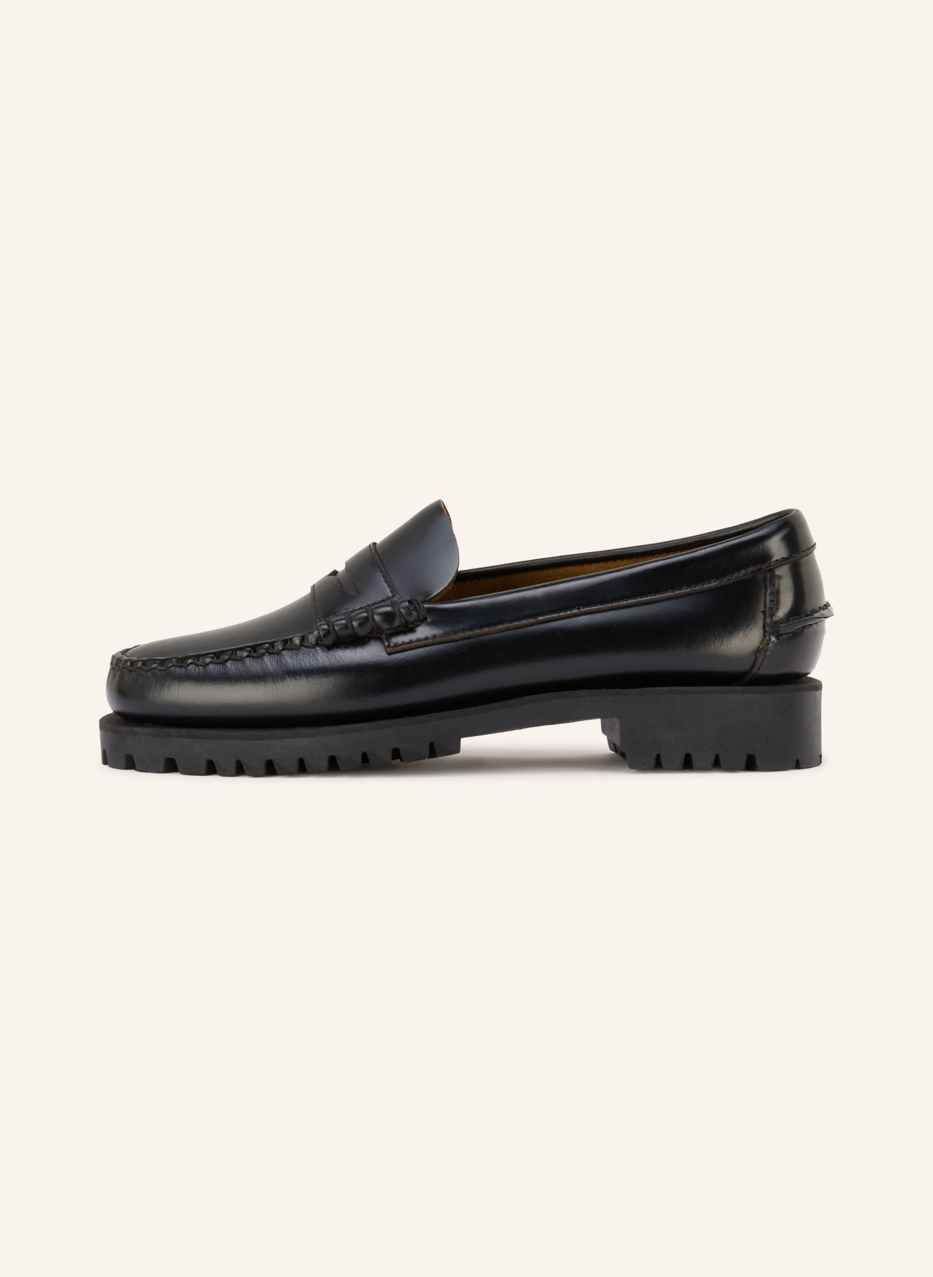 SEBAGO Penny-Loafer DAN LUG: SCHWARZ
