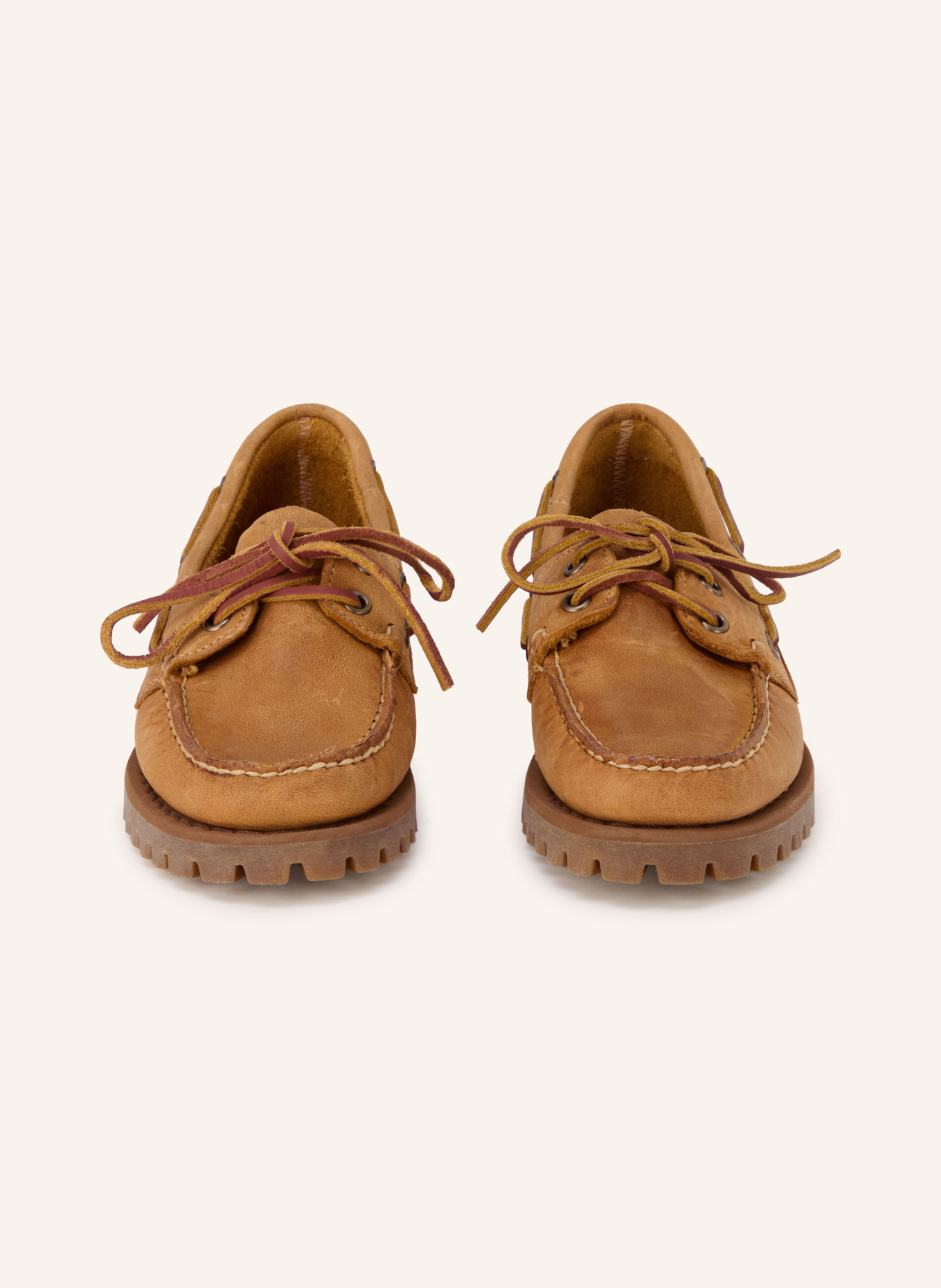 SEBAGO Chaussures bateau RANGER MUDDY: CHAMEAU