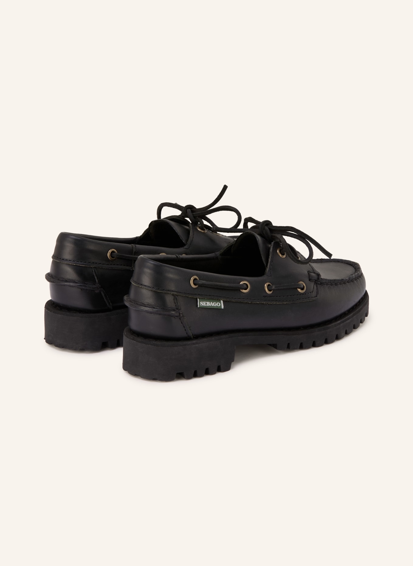 SEBAGO Lodní boty RANGER: ČERNÁ