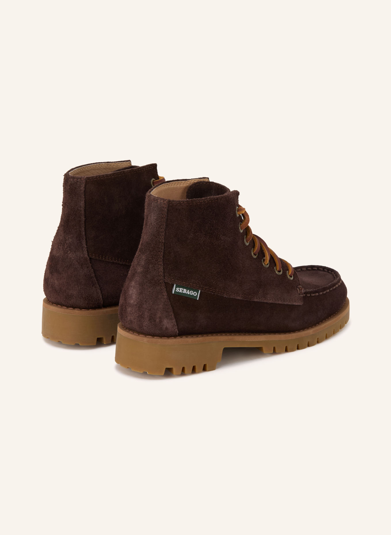 SEBAGO Schnürboots PARKER: DUNKELBRAUN