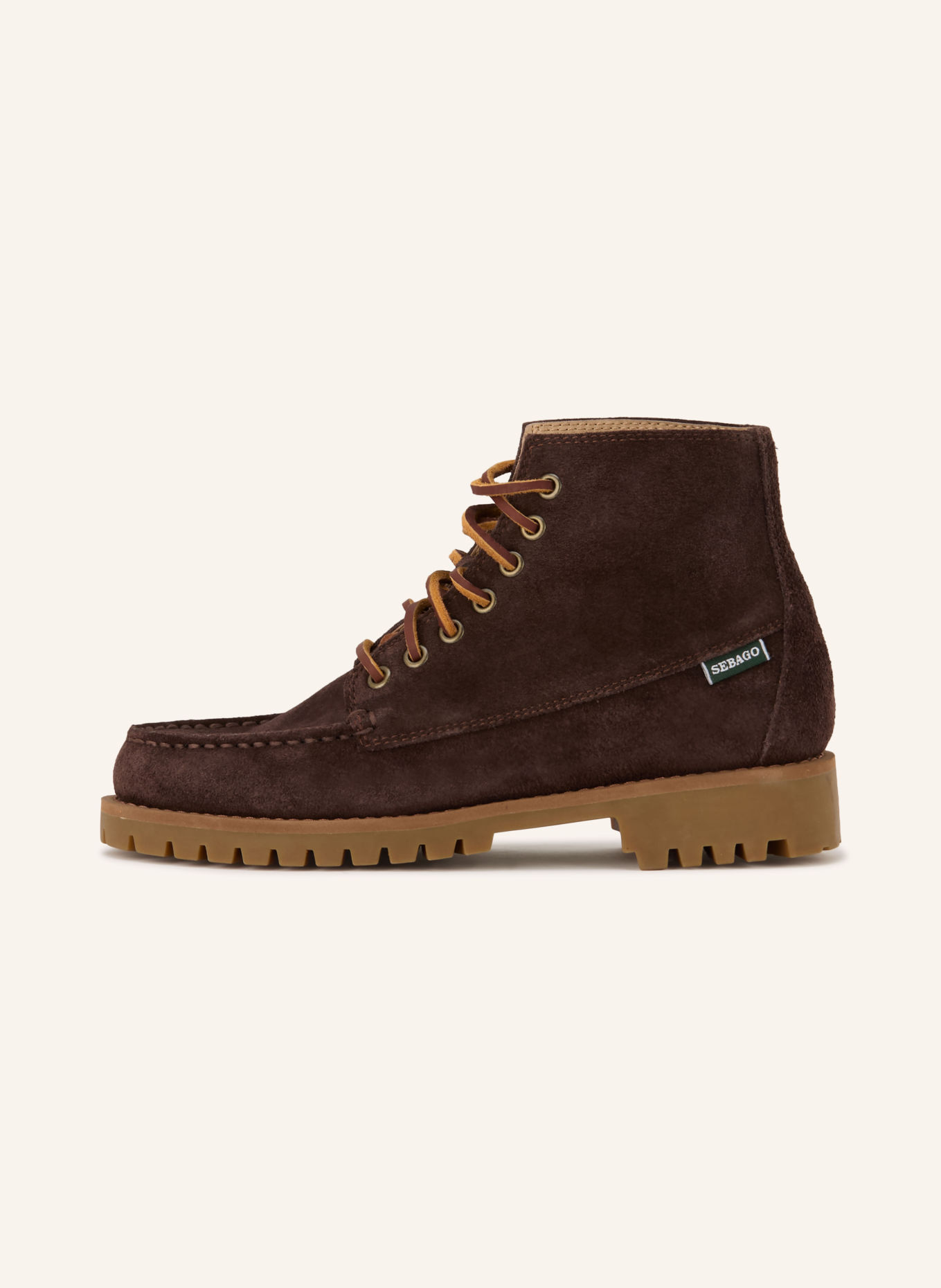 SEBAGO Schnürboots PARKER: DUNKELBRAUN