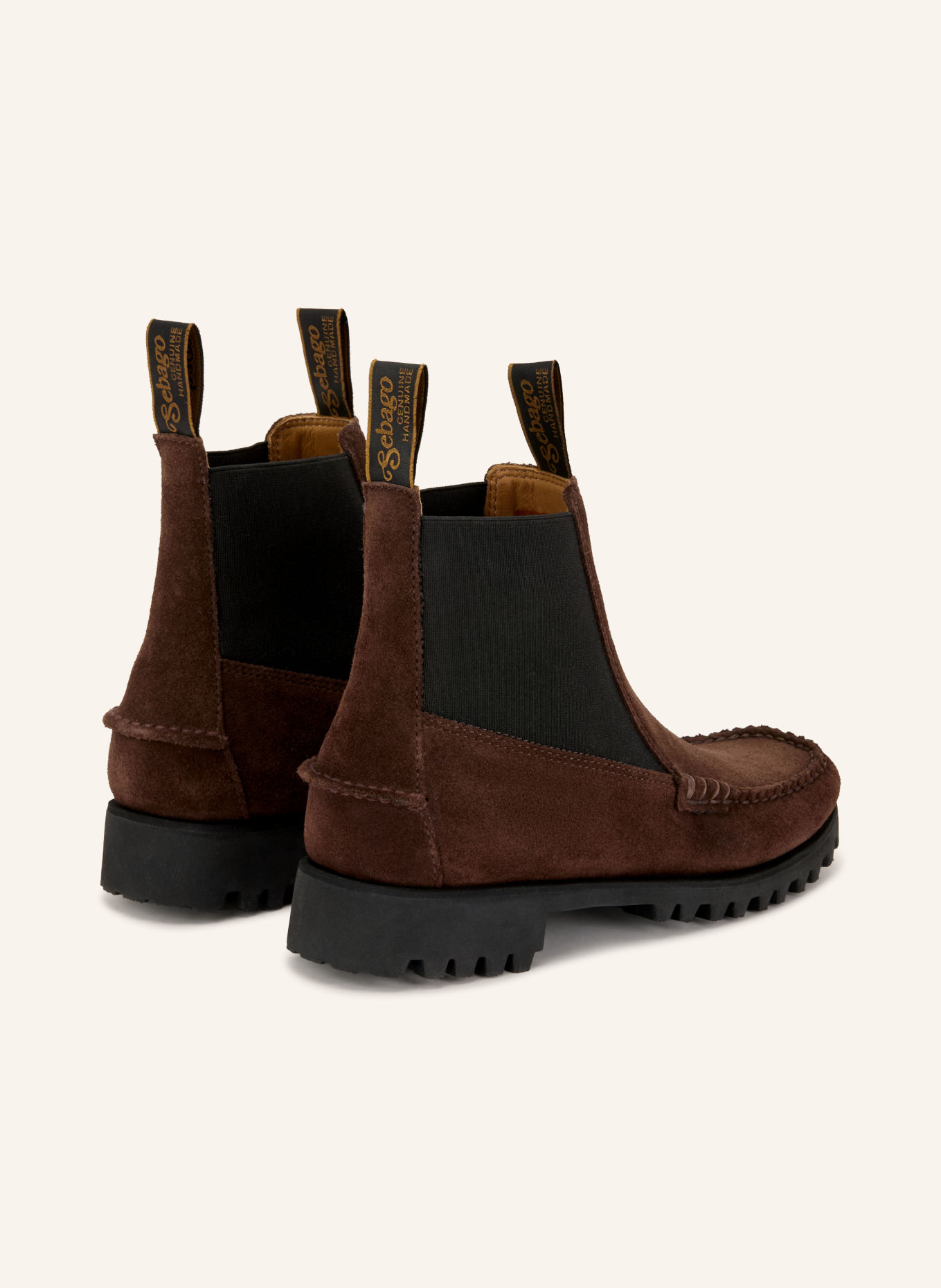 SEBAGO CALLIOPE Chelsea Boots: DARK BROWN
