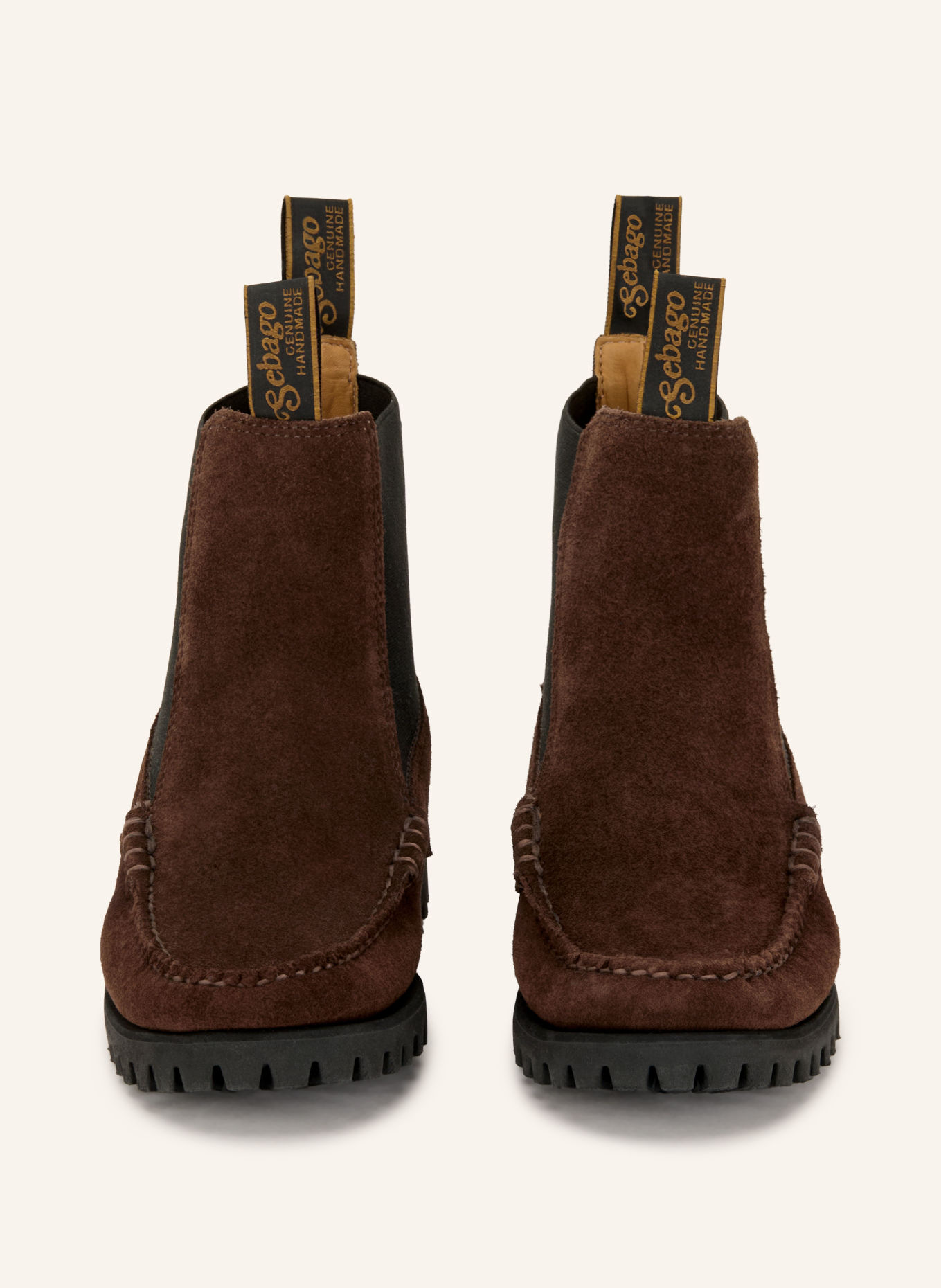 SEBAGO CALLIOPE Chelsea Boots: DARK BROWN