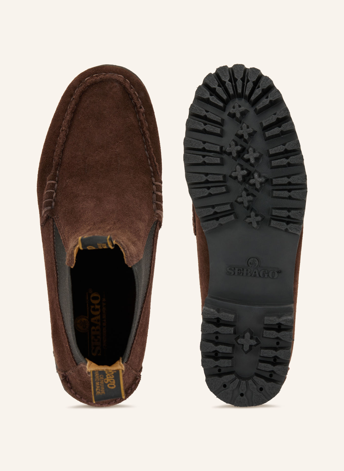SEBAGO CALLIOPE Chelsea Boots: DARK BROWN