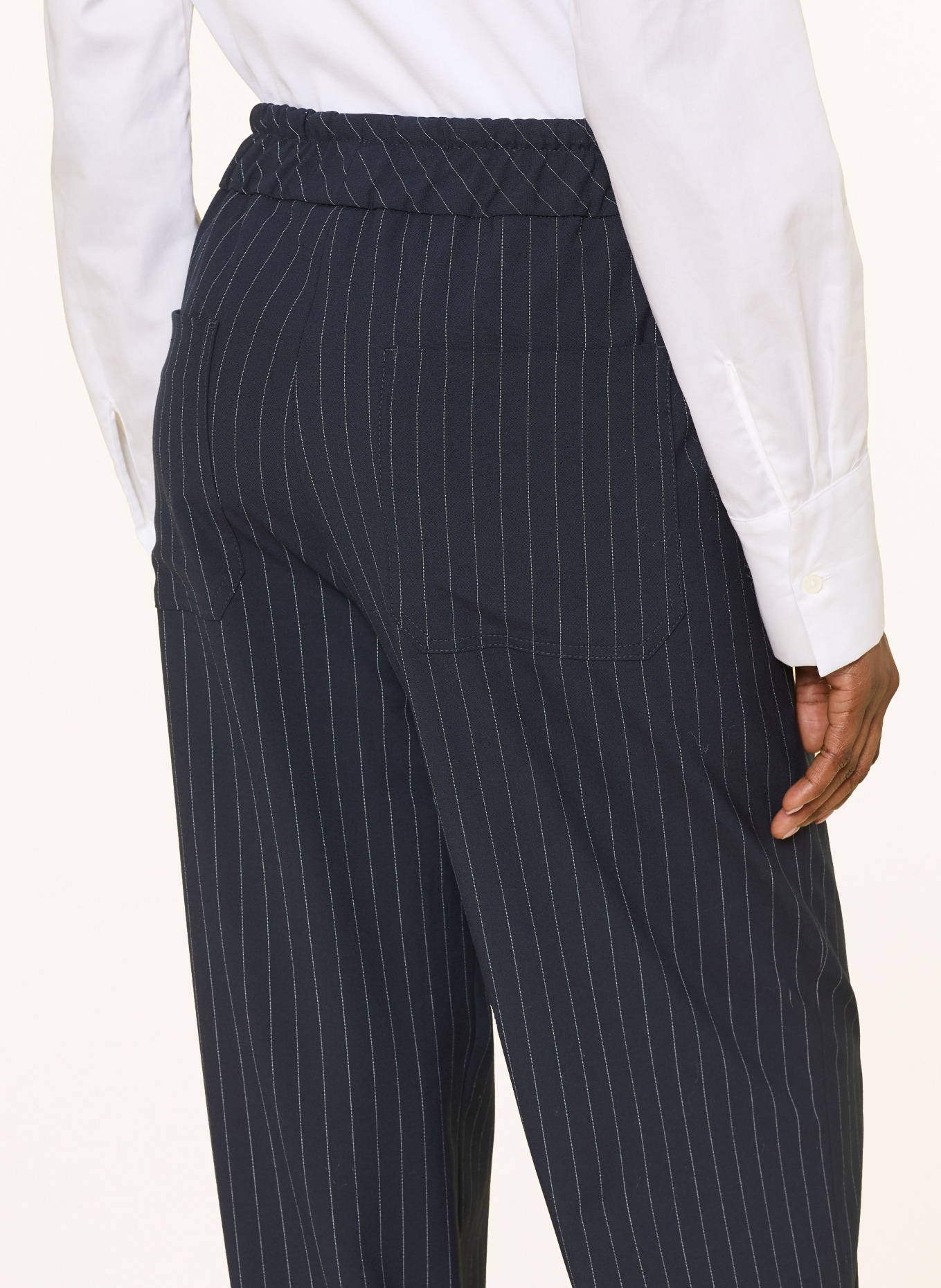 MARC CAIN Spodnie Marlene: 394 navy