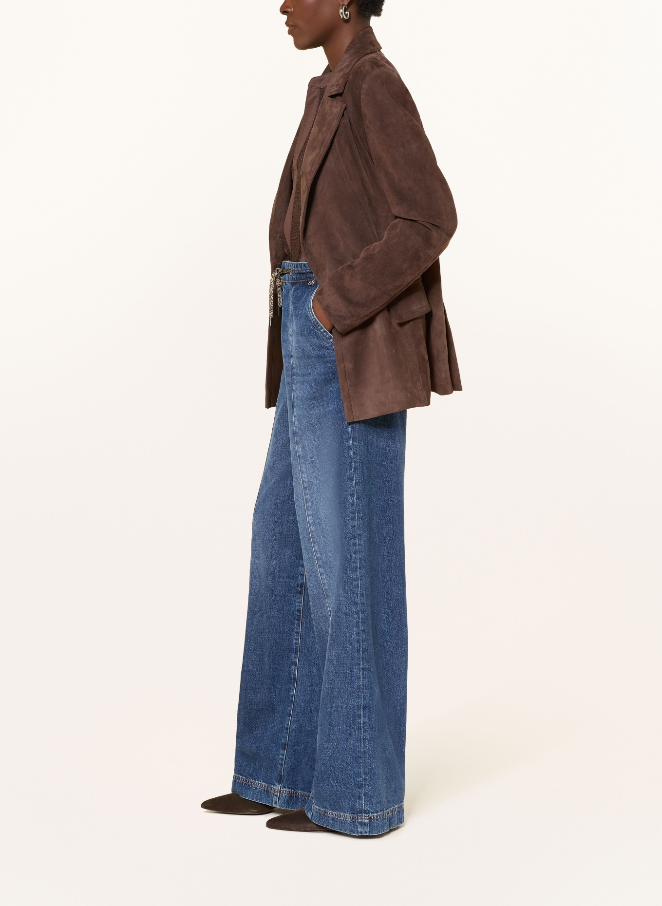 MARC CAIN Wide Leg Jeans WARRI: 357 vintage indigo
