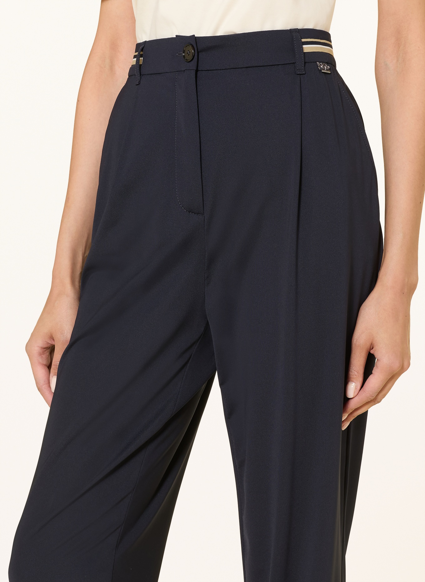 MARC CAIN Hose FAQUS: 394 navy