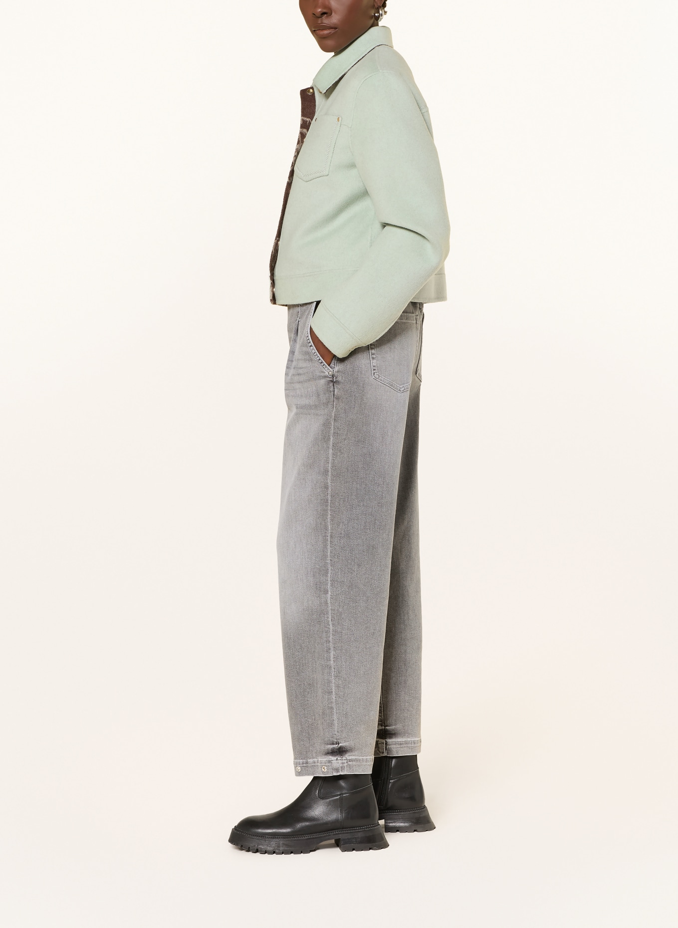 MARC CAIN Straight Jeans RENTON: 820 GREY
