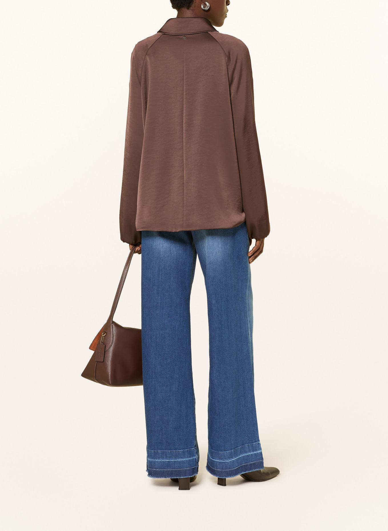 MARC CAIN Wide Leg Jeans WARRI: 357 vintage indigo