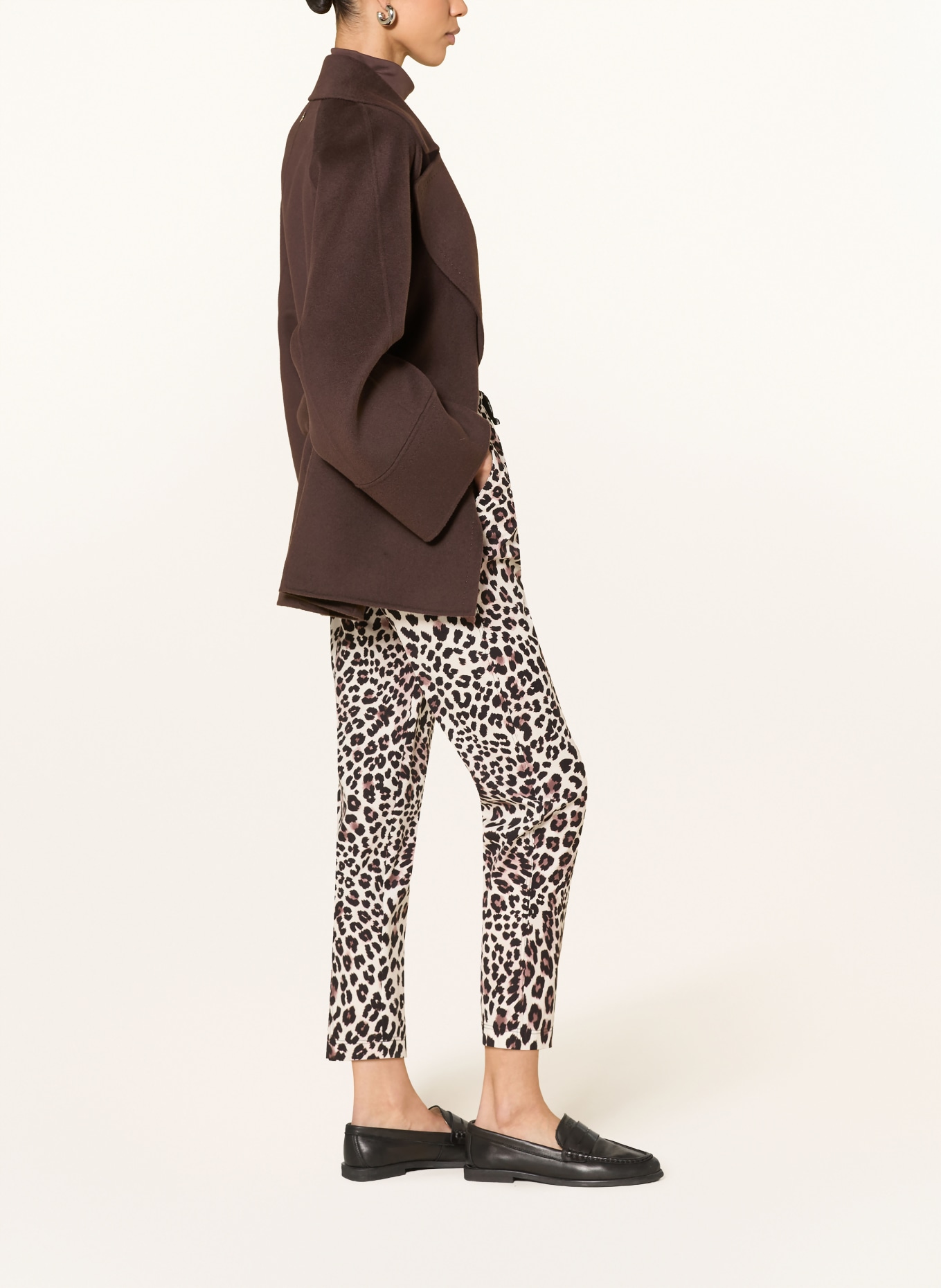 MARC CAIN 7/8-Hose RHODOS im Jogging-Stil: 698 after dark