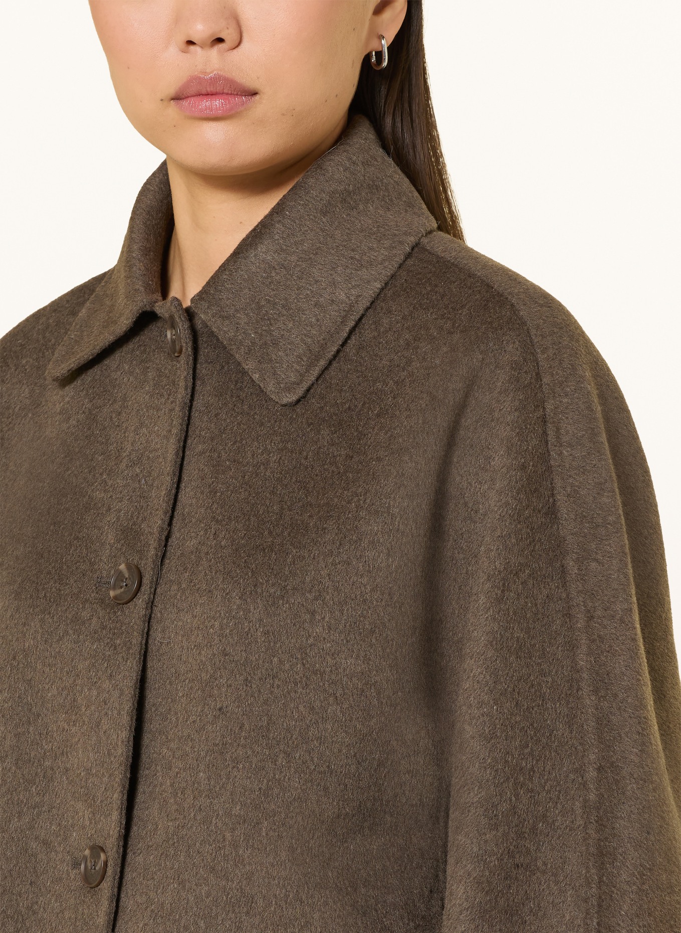 darling harbour Jacke mit abnehmbarem Kragen: TAUPE