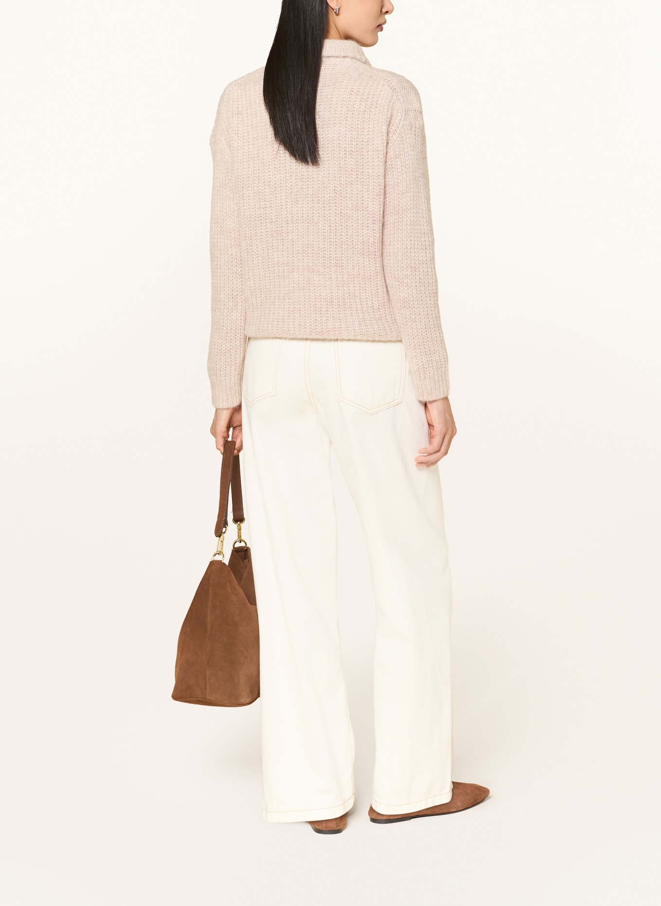 darling harbour Trui met alpaca: pebble melange