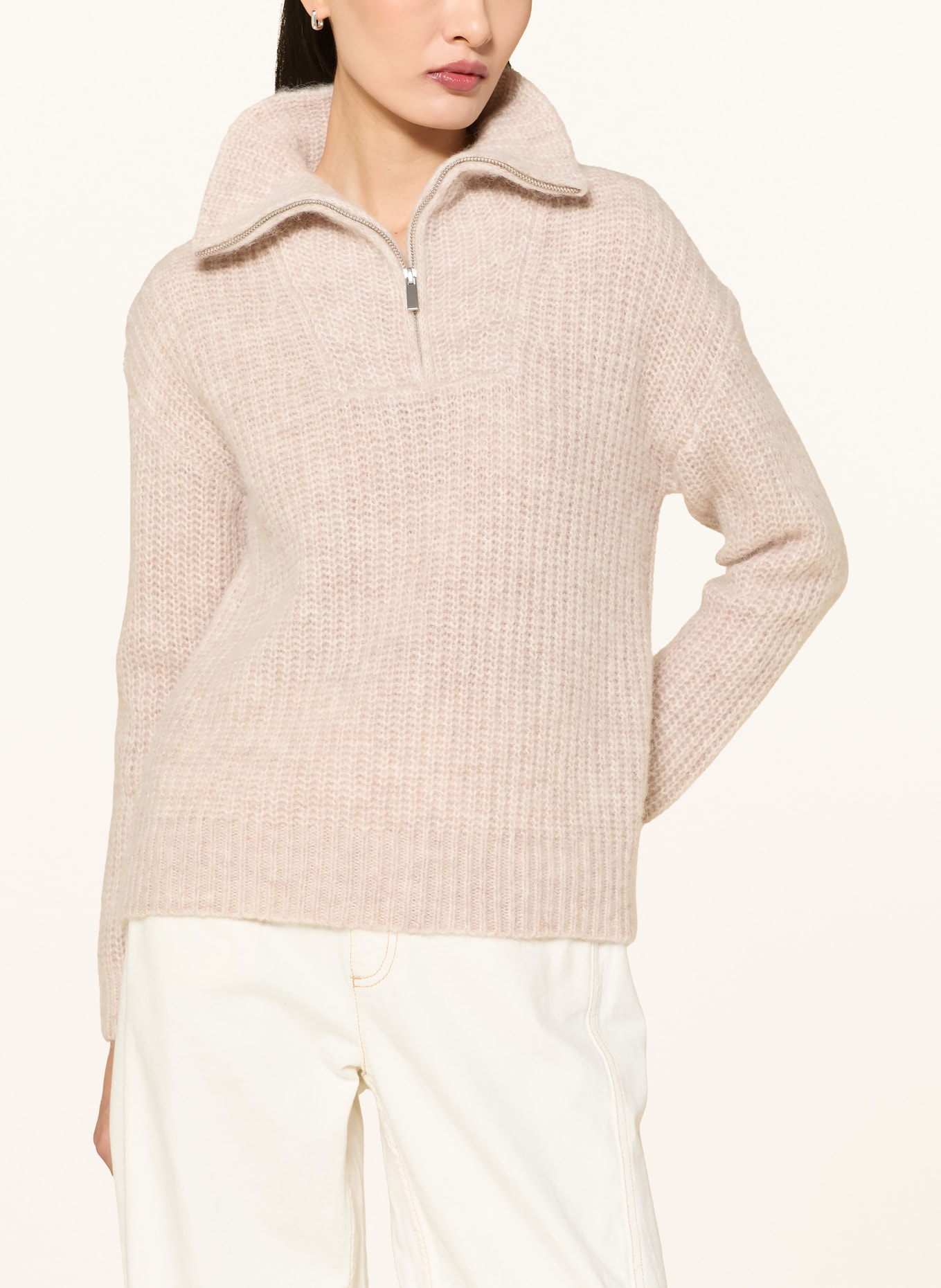 darling harbour Trui met alpaca: pebble melange