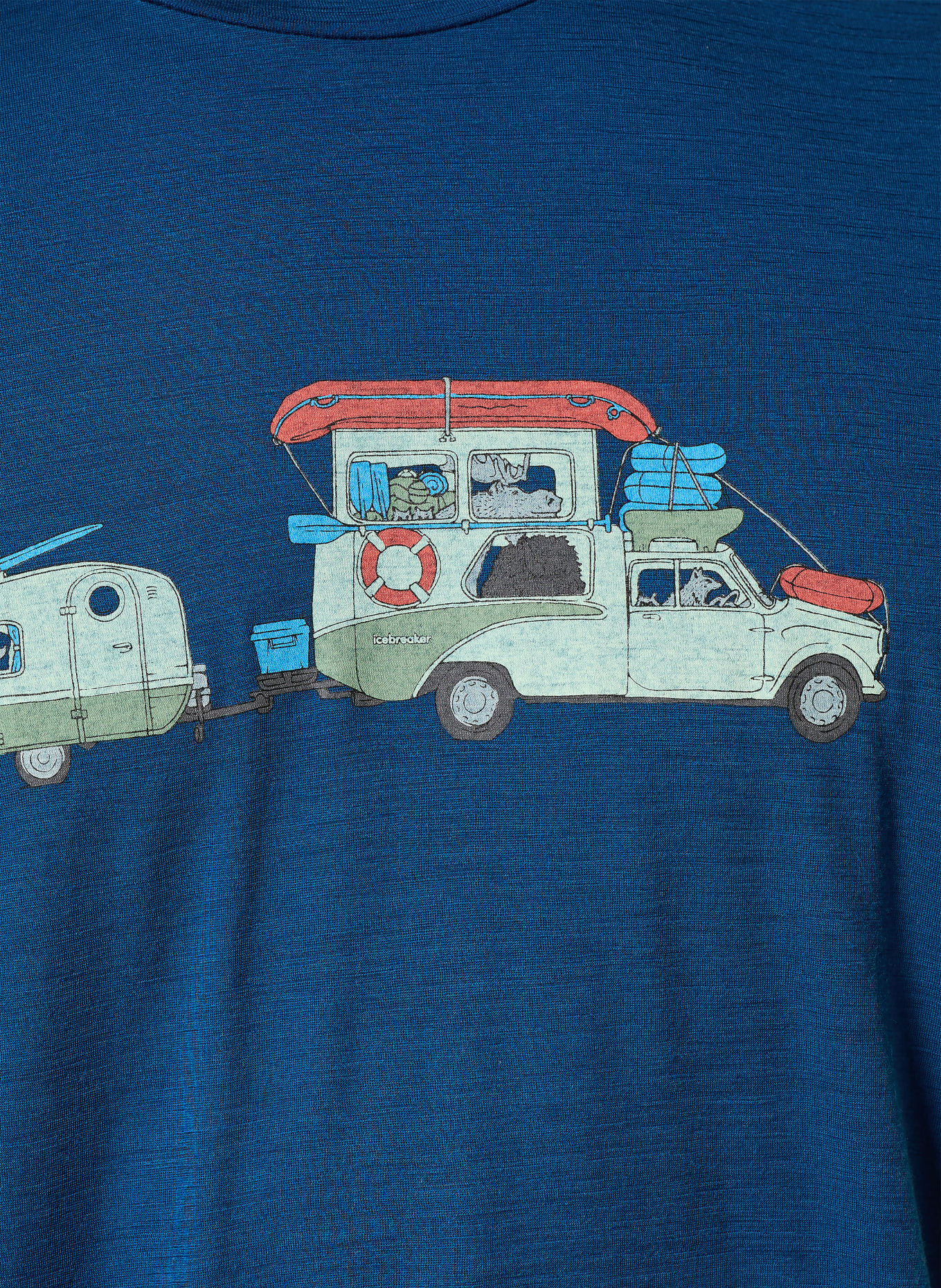 icebreaker T-Shirt MERINO 150 TECH LITE: BLAU