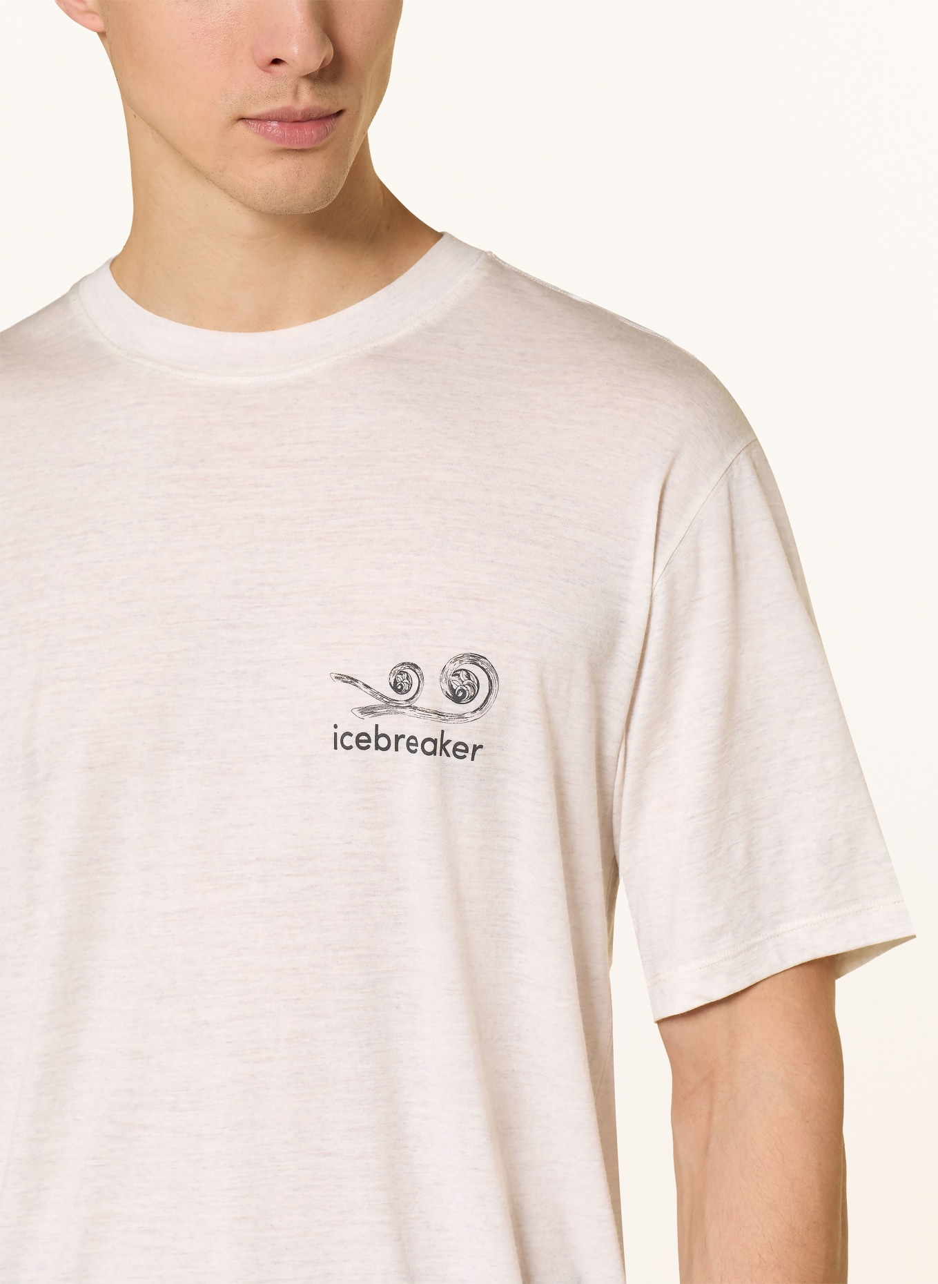 icebreaker Koszulka funkcyjna 150 TECH LITE z wełny merynosowej: BIAŁY