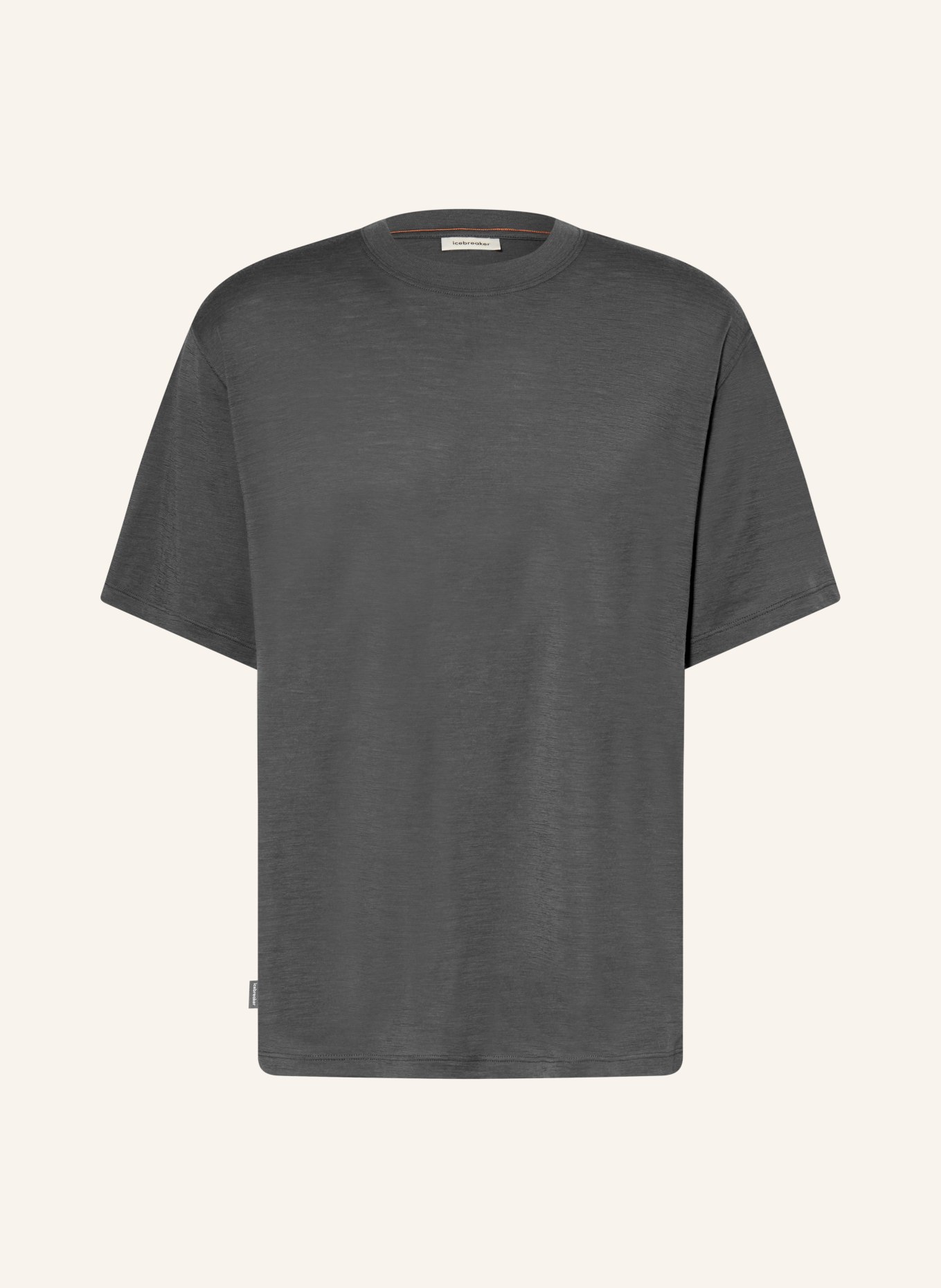 icebreaker Funktionsshirt 150 TECH LITE aus Merinowolle: DUNKELGRAU