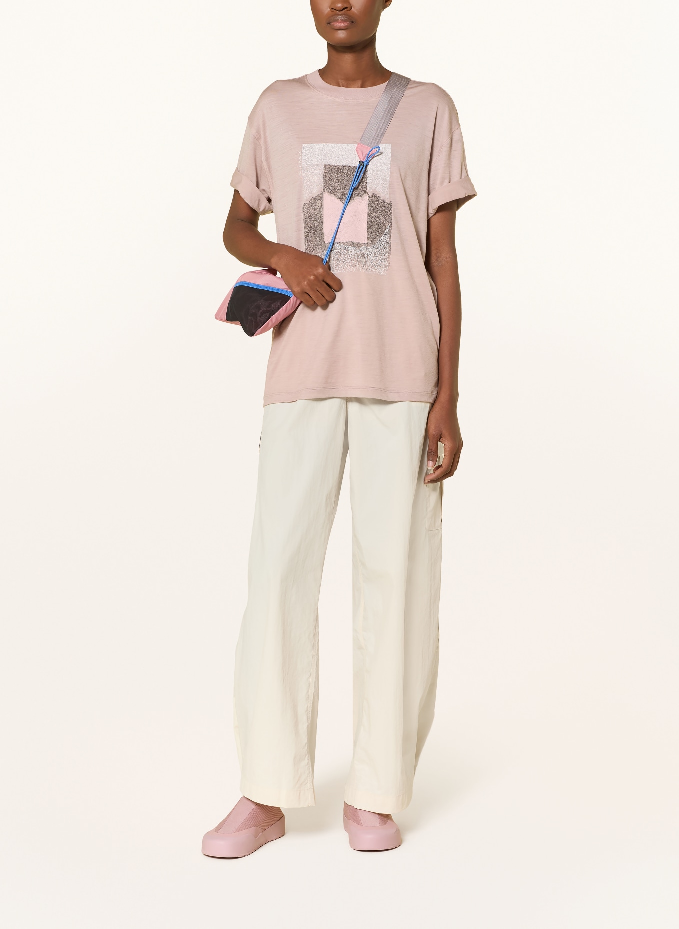 icebreaker Functioneel shirt 150 TECH LITE van merinowol: ROSÉ