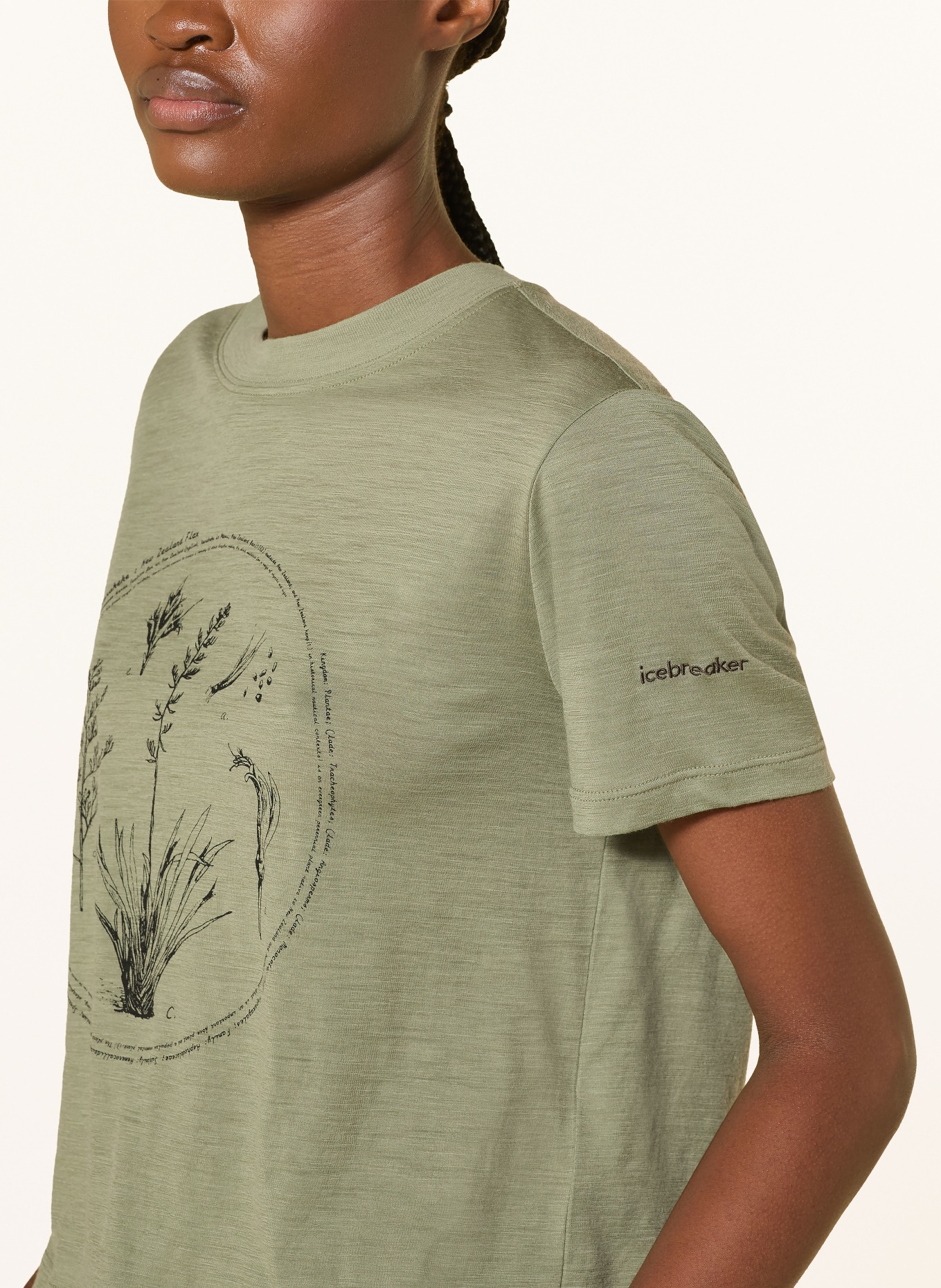 icebreaker Functioneel shirt 150 TECH LITE van merinowol: LICHTGROEN