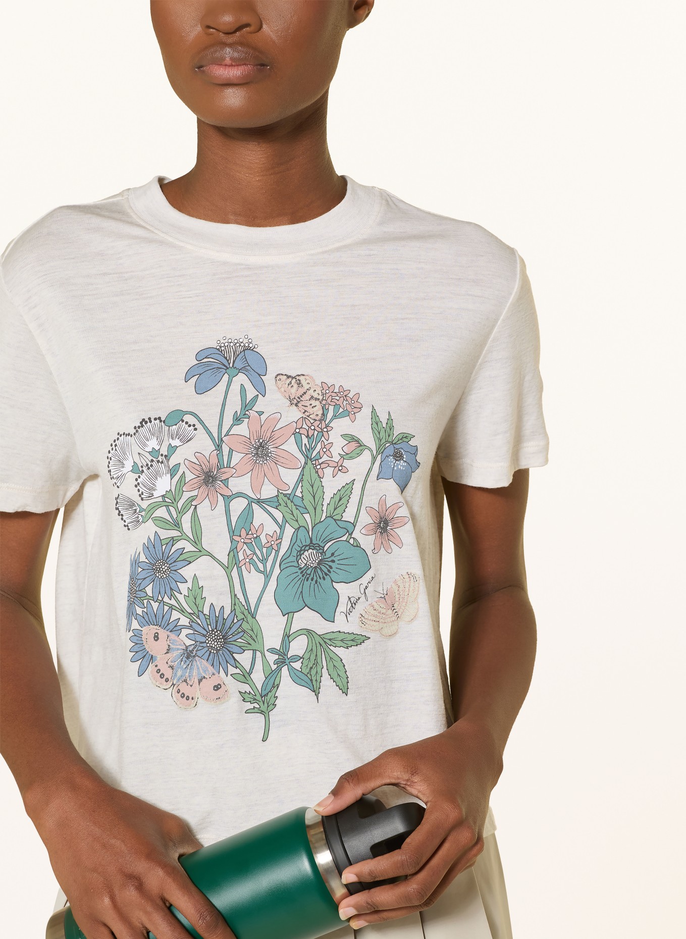 icebreaker Functioneel shirt 150 TECH LITE van merinowol: ECRU