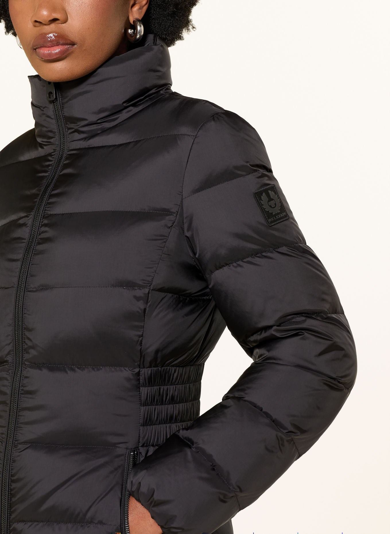 BELSTAFF Kurtka pikowana CALGARY: CZARNY