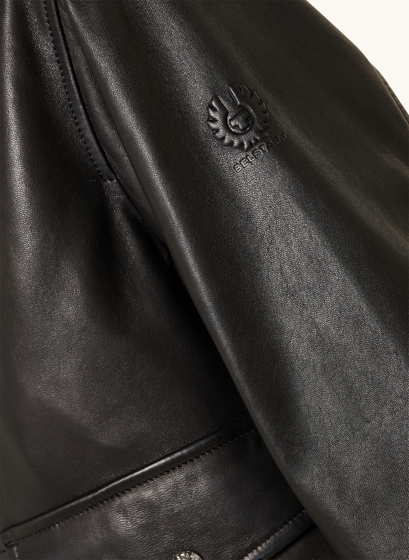 BELSTAFF Kurtka skórzana RAYA: CZARNY