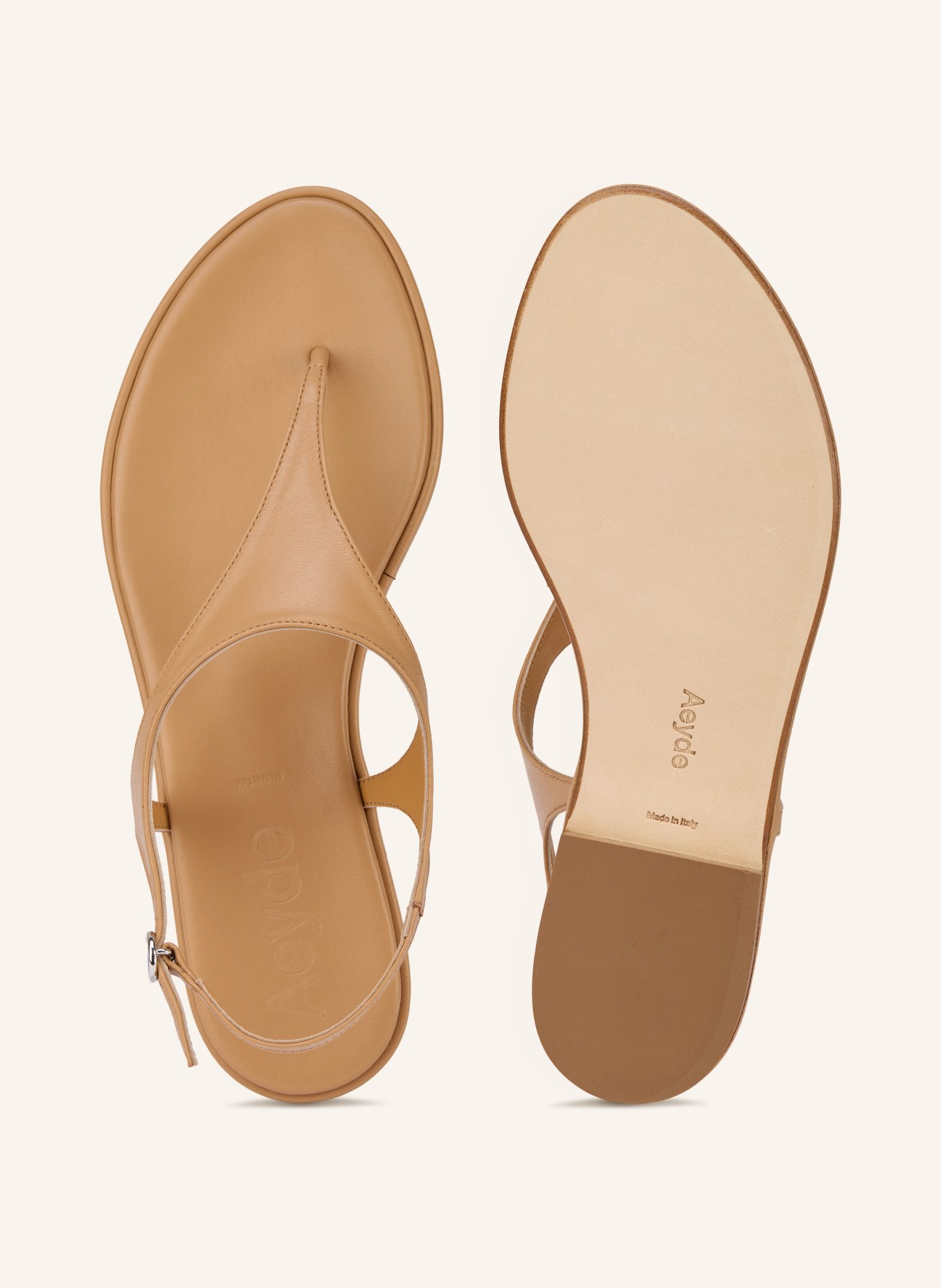 Aeyde Zehentrenner RAINE: COGNAC