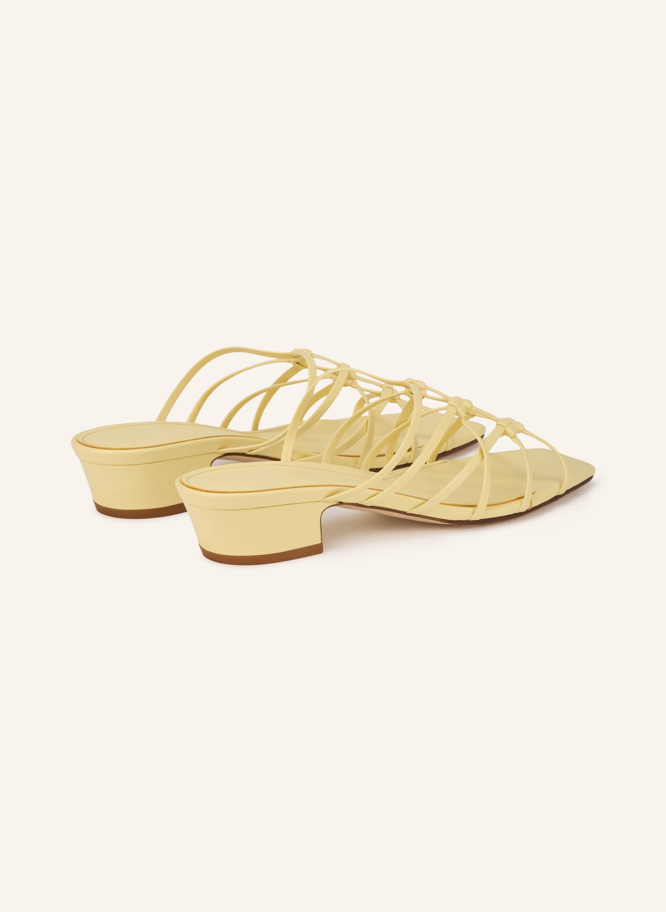 Aeyde Mules TALHA: HELLGELB
