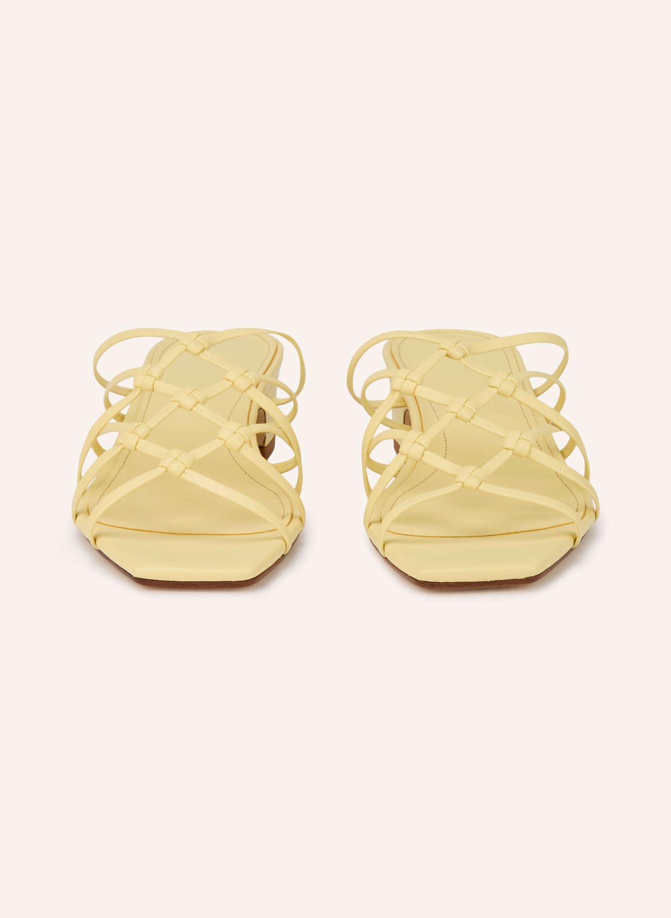 Aeyde Mules TALHA: HELLGELB