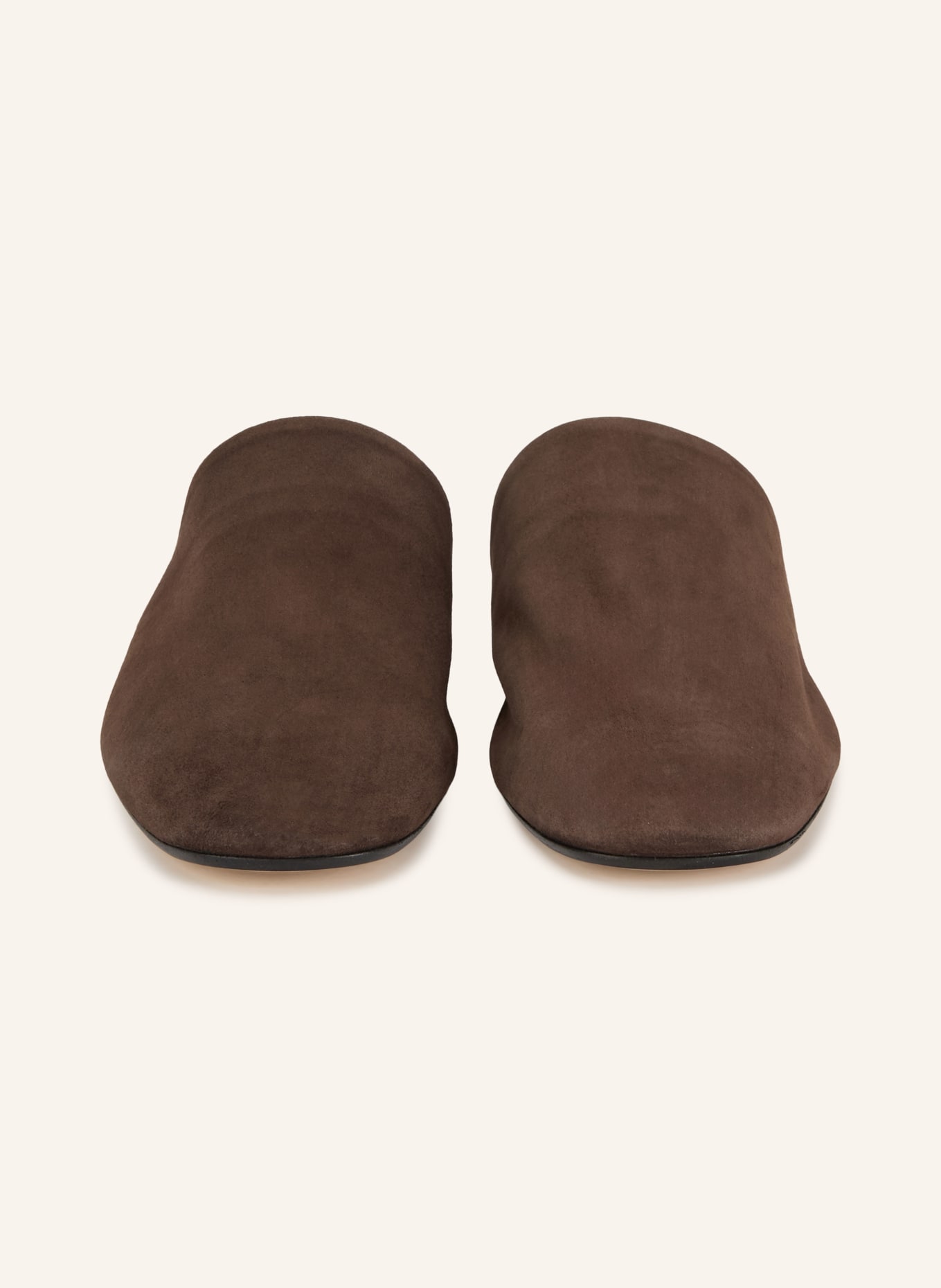 Aeyde Mules REGA: MARRON FONCÉ