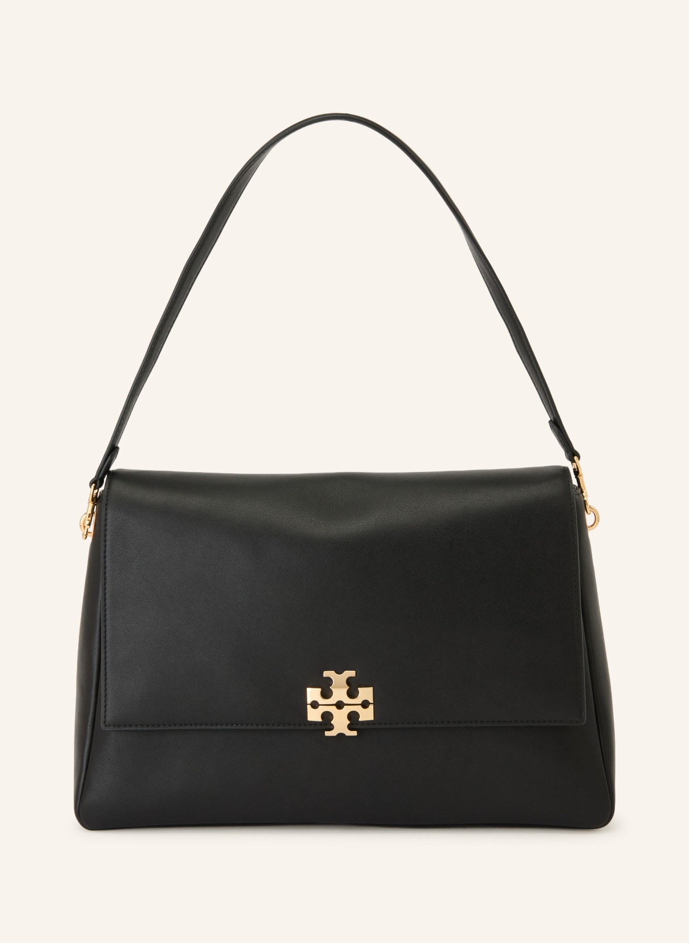 TORY BURCH Umhängetasche CHARLIE LARGE: SCHWARZ