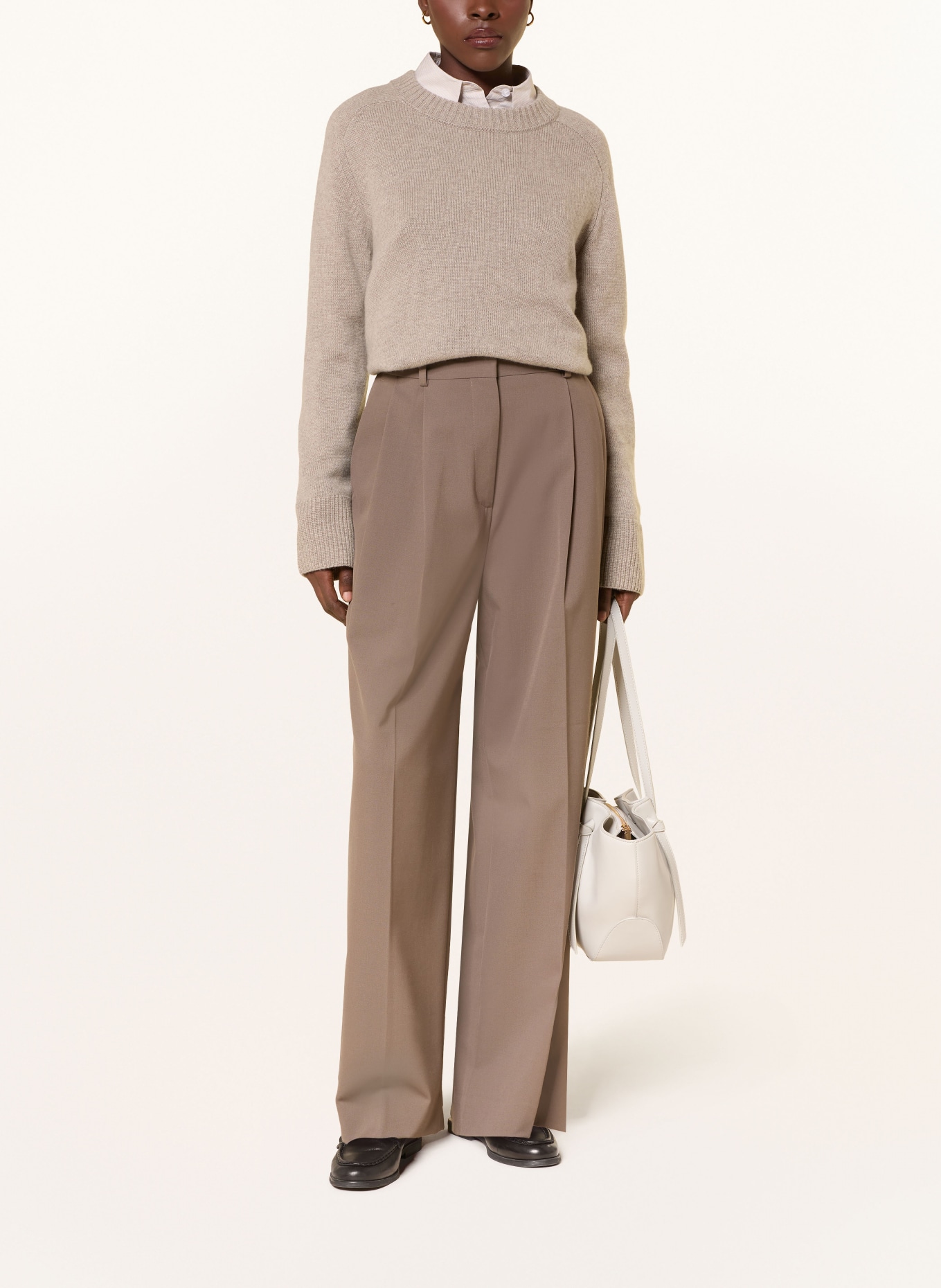 lilienfels Cashmere-Pullover: TAUPE