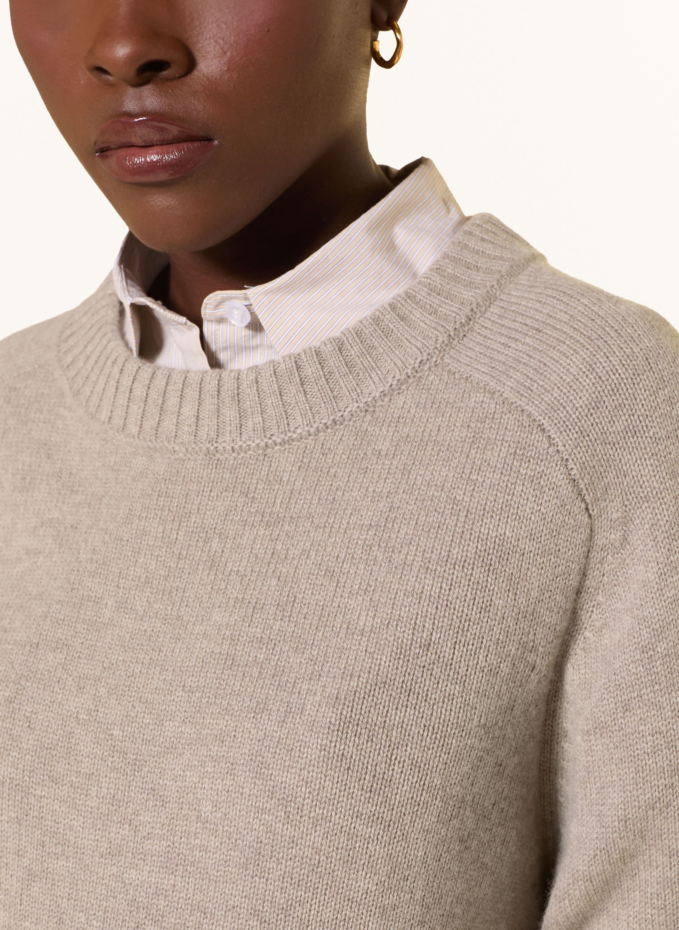 lilienfels Cashmere-Pullover: TAUPE