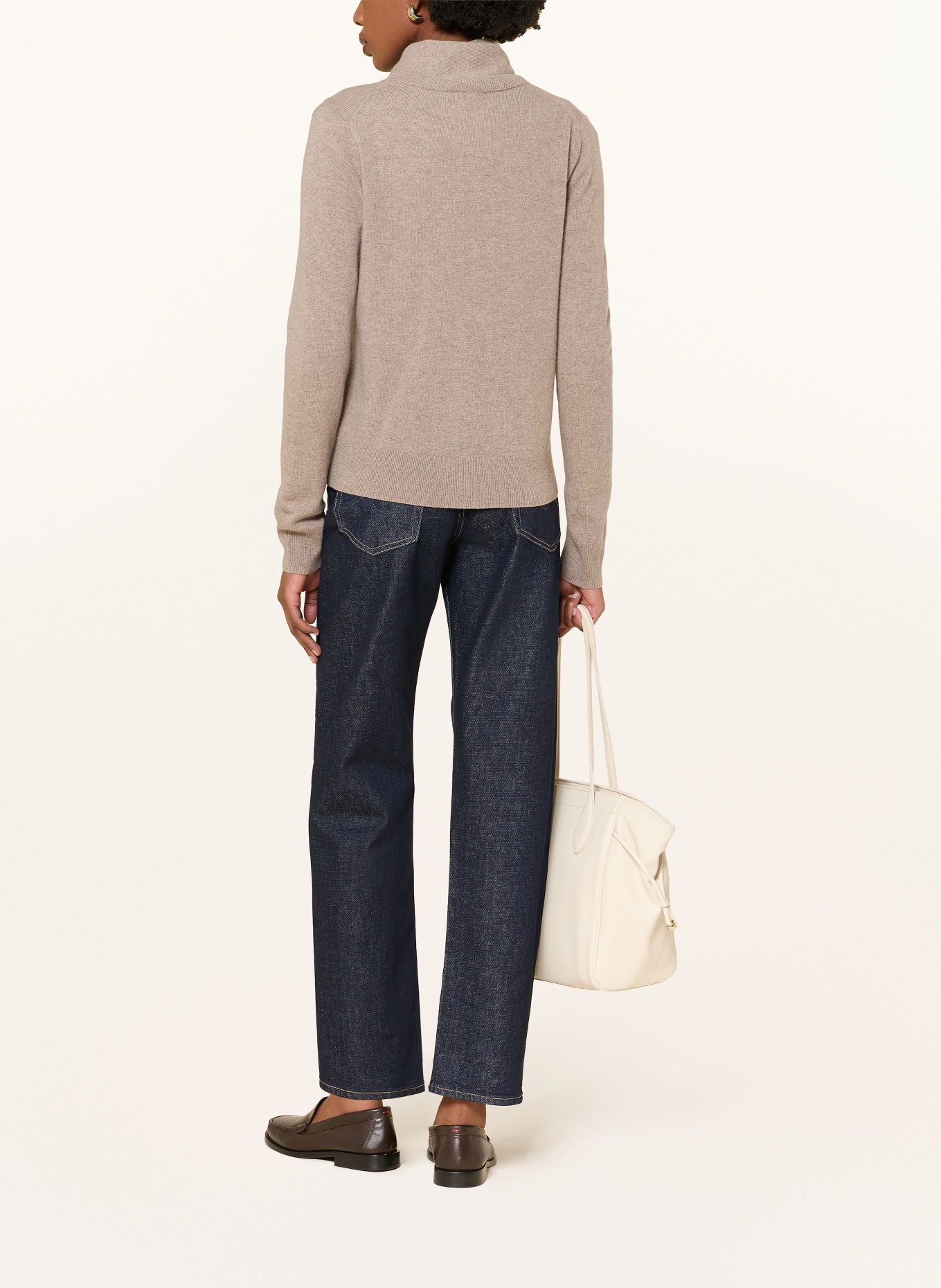 lilienfels Kasjmier vest: TAUPE