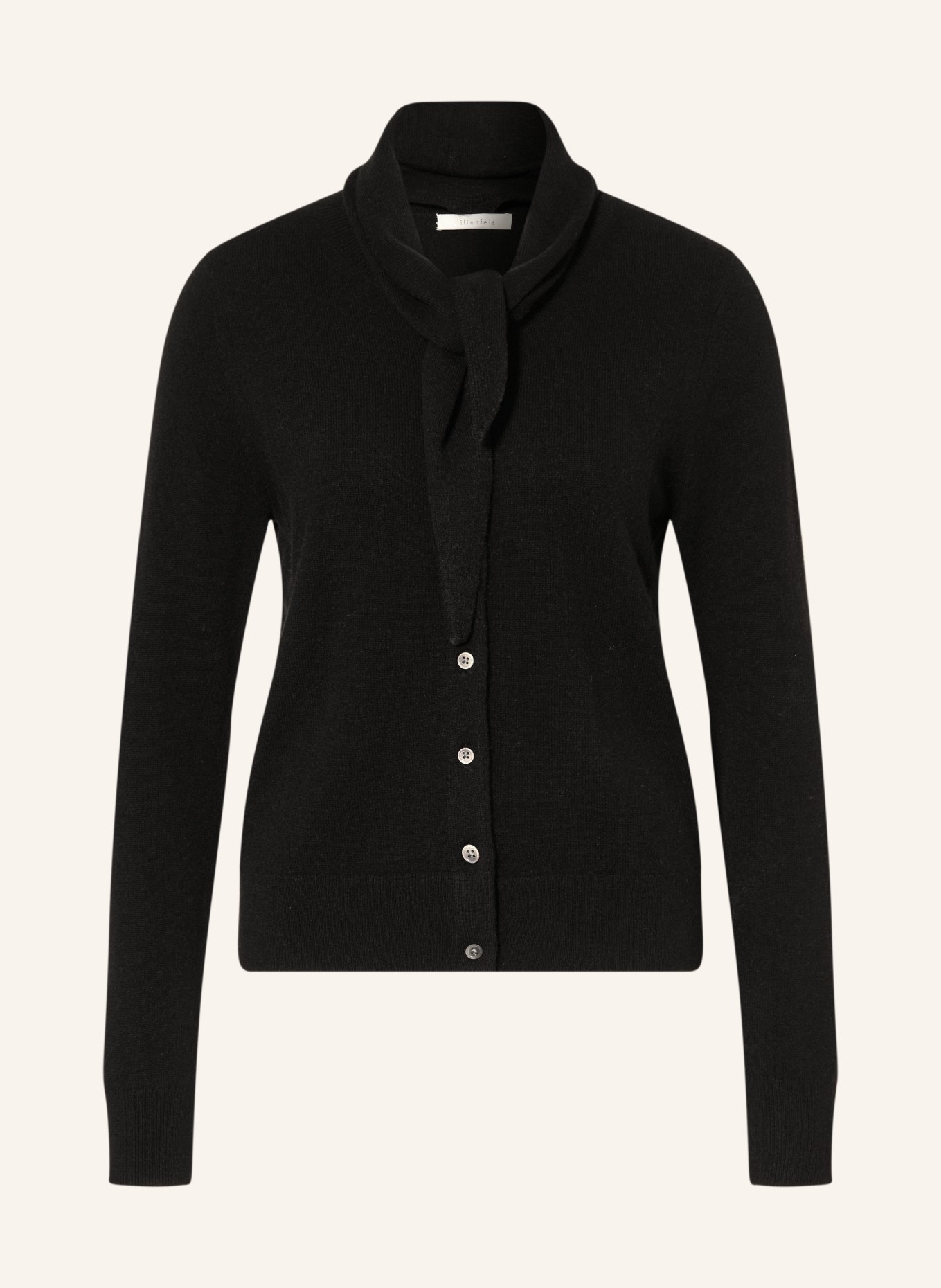 lilienfels Cardigan en cachemire: NOIR