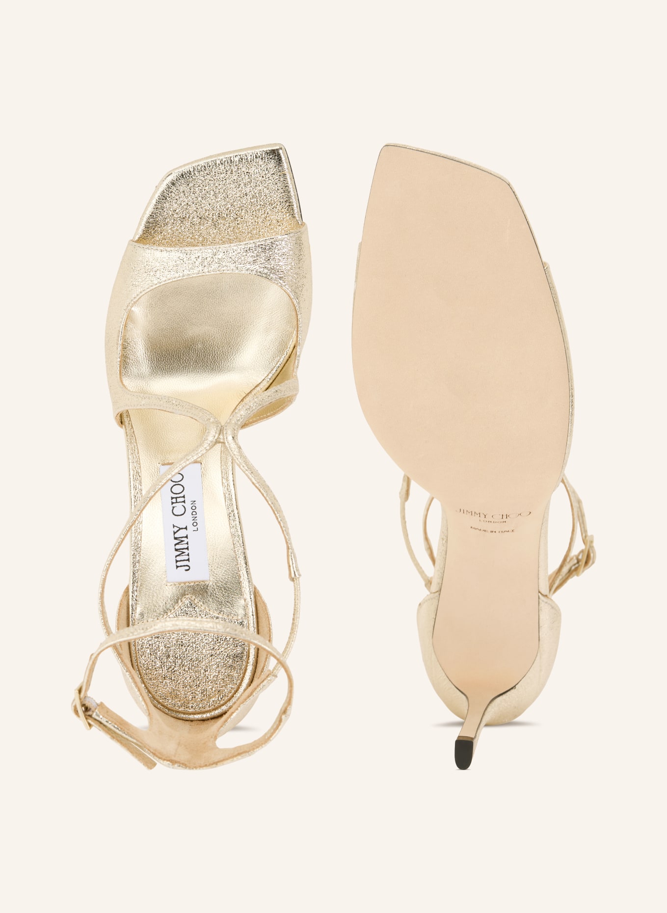 JIMMY CHOO Sandaletten AZIA 95: GOLD