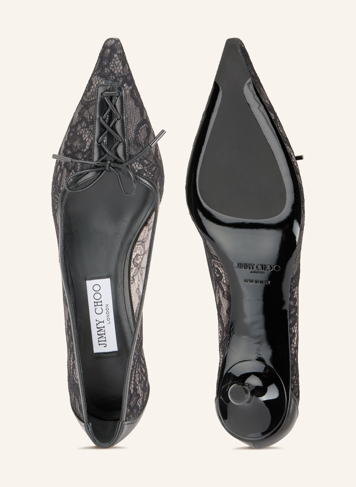 JIMMY CHOO Pumps SCARLETT 50: SCHWARZ
