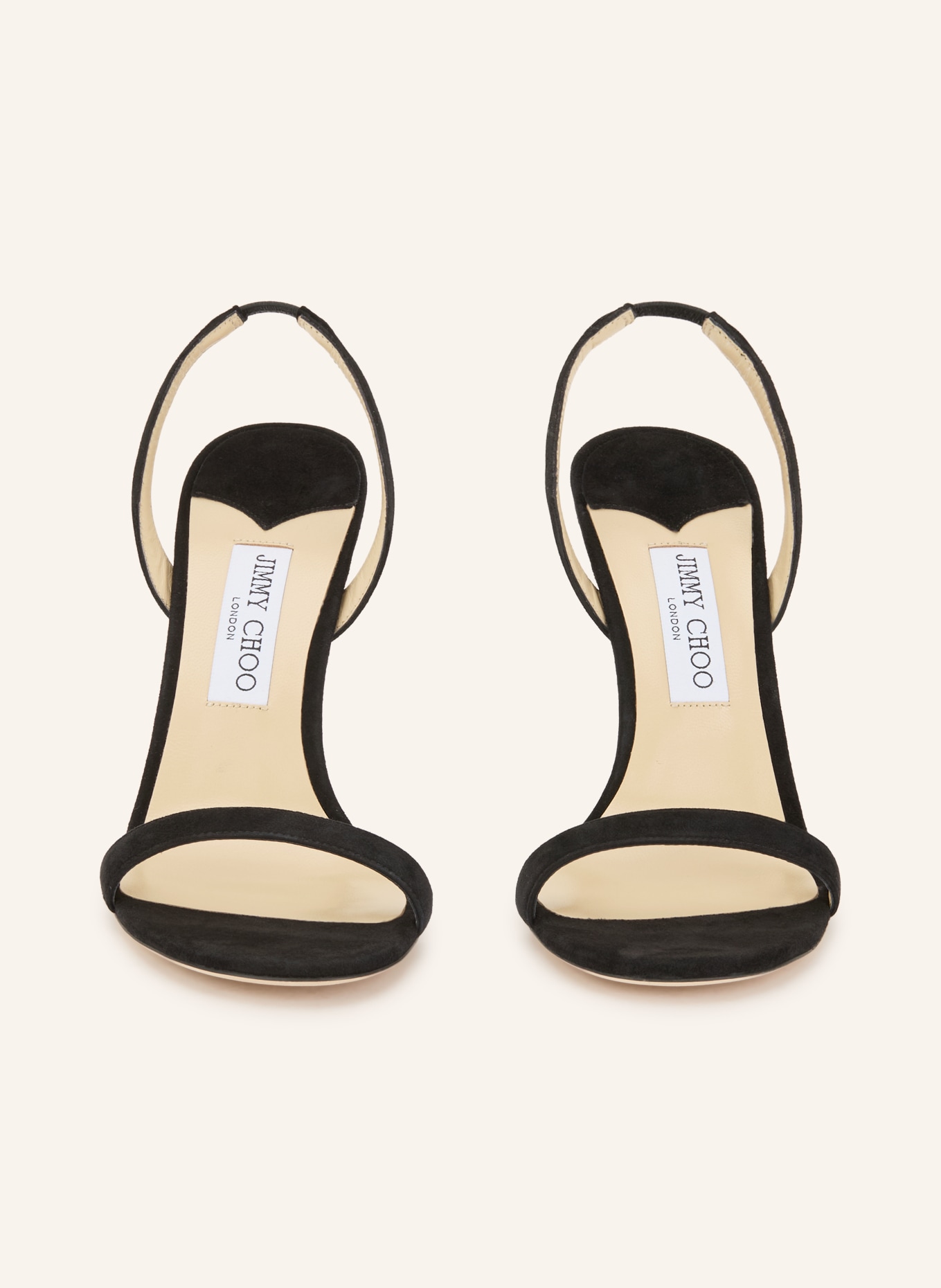 JIMMY CHOO Sandaletten JENN 100: SCHWARZ